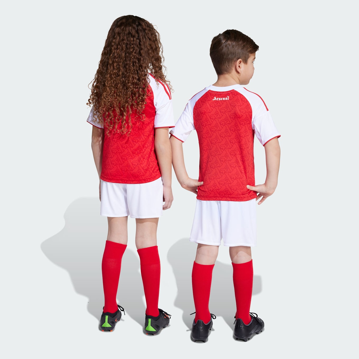 adidas FC Arsenal 25/26 Kids Mini-Heimausrüstung: ROT/ WEISS