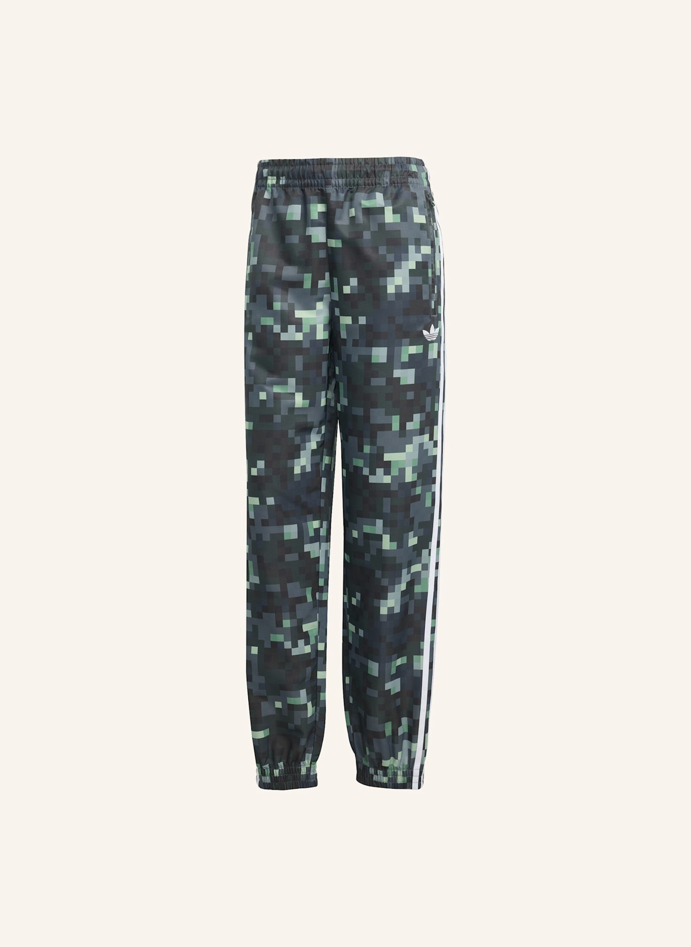 adidas Originals ADIDAS ORIGINALS X MINECRAFT TRAININGSHOSE: SILBER/ GRÜN/ SCHWARZ