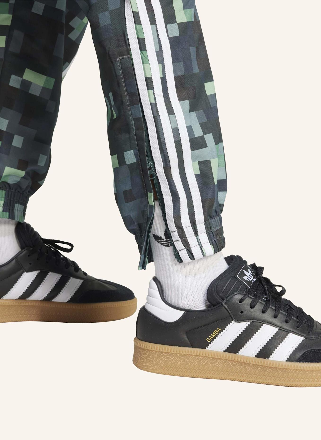 adidas Originals ADIDAS ORIGINALS X MINECRAFT TRAININGSHOSE: SILBER/ GRÜN/ SCHWARZ