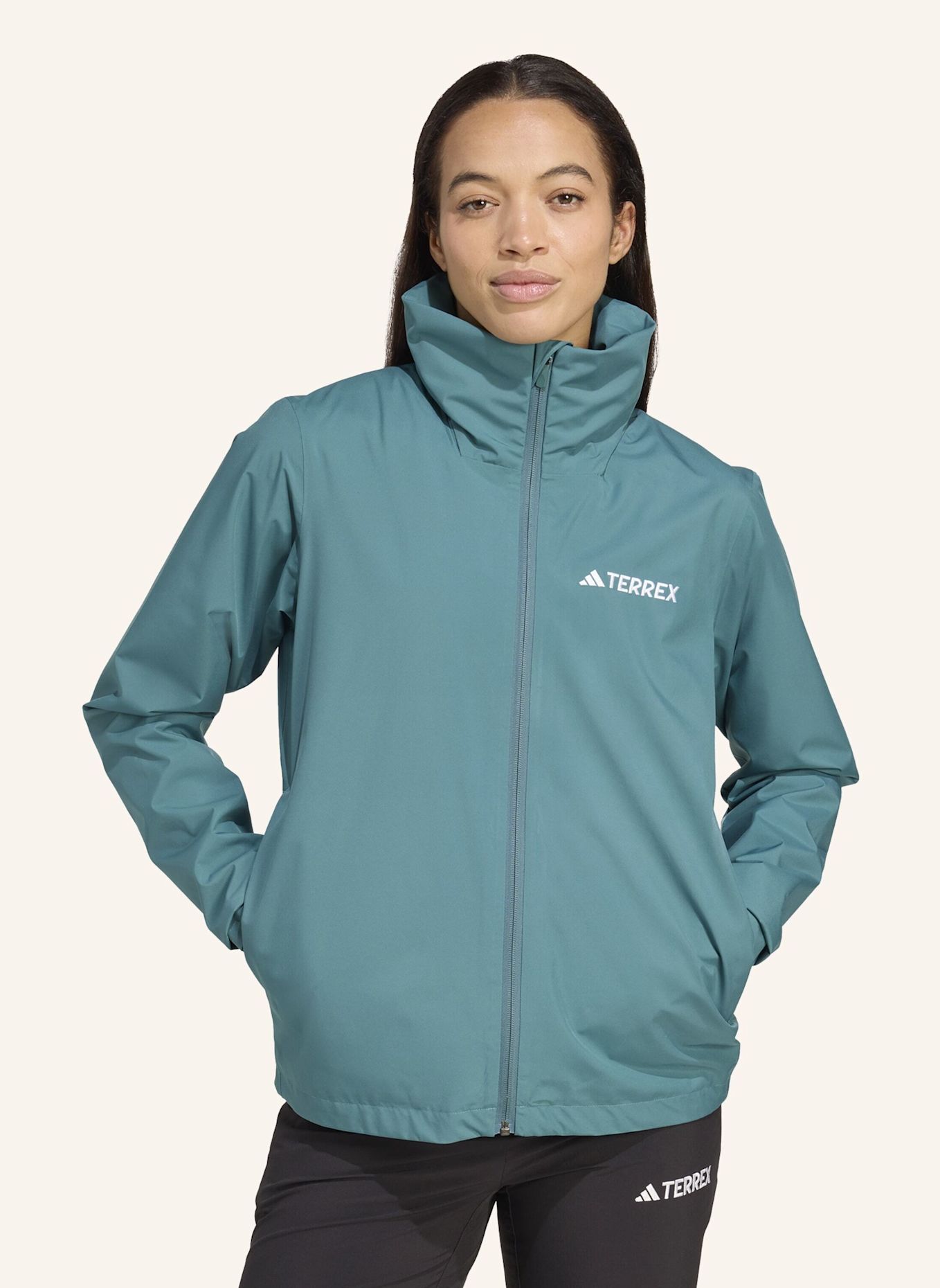 adidas TERREX Regenjacke MULTI ESSENTIALS: TÜRKIS