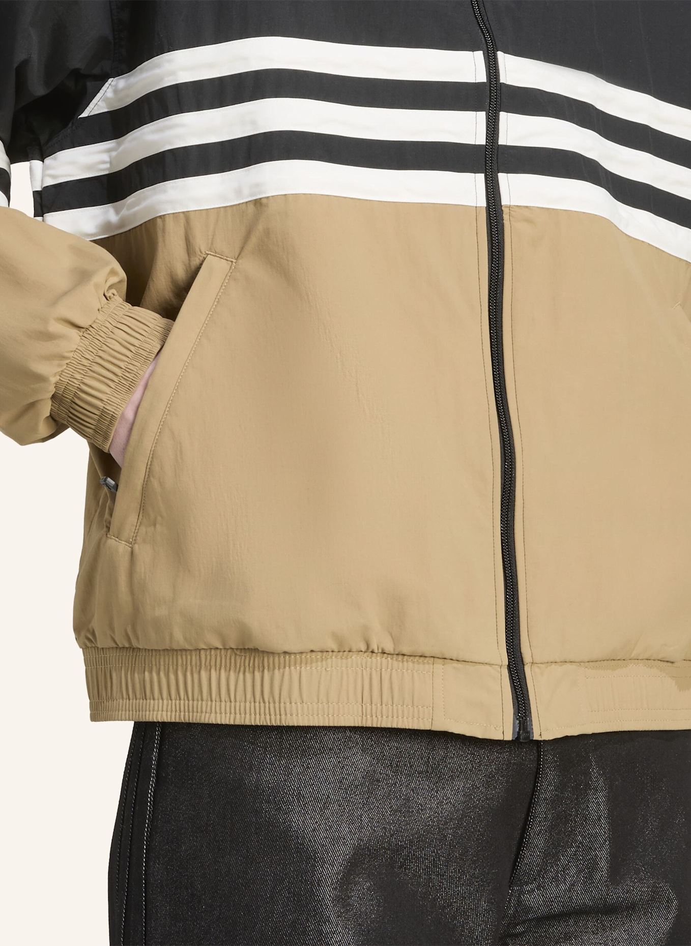 adidas Originals ARCHIVE TRAININGSJACKE: SCHWARZ/ BRAUN