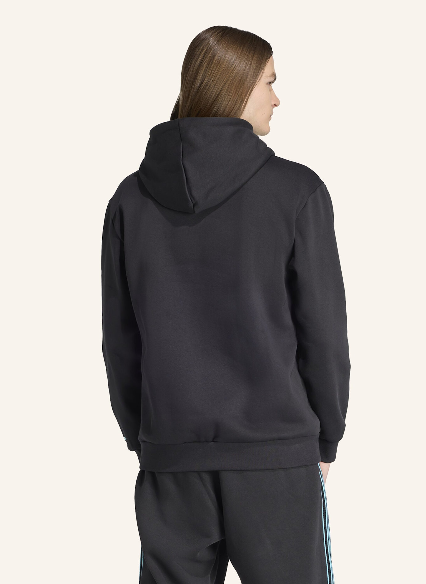 adidas Originals GRAPHIC HOODIE: SCHWARZ