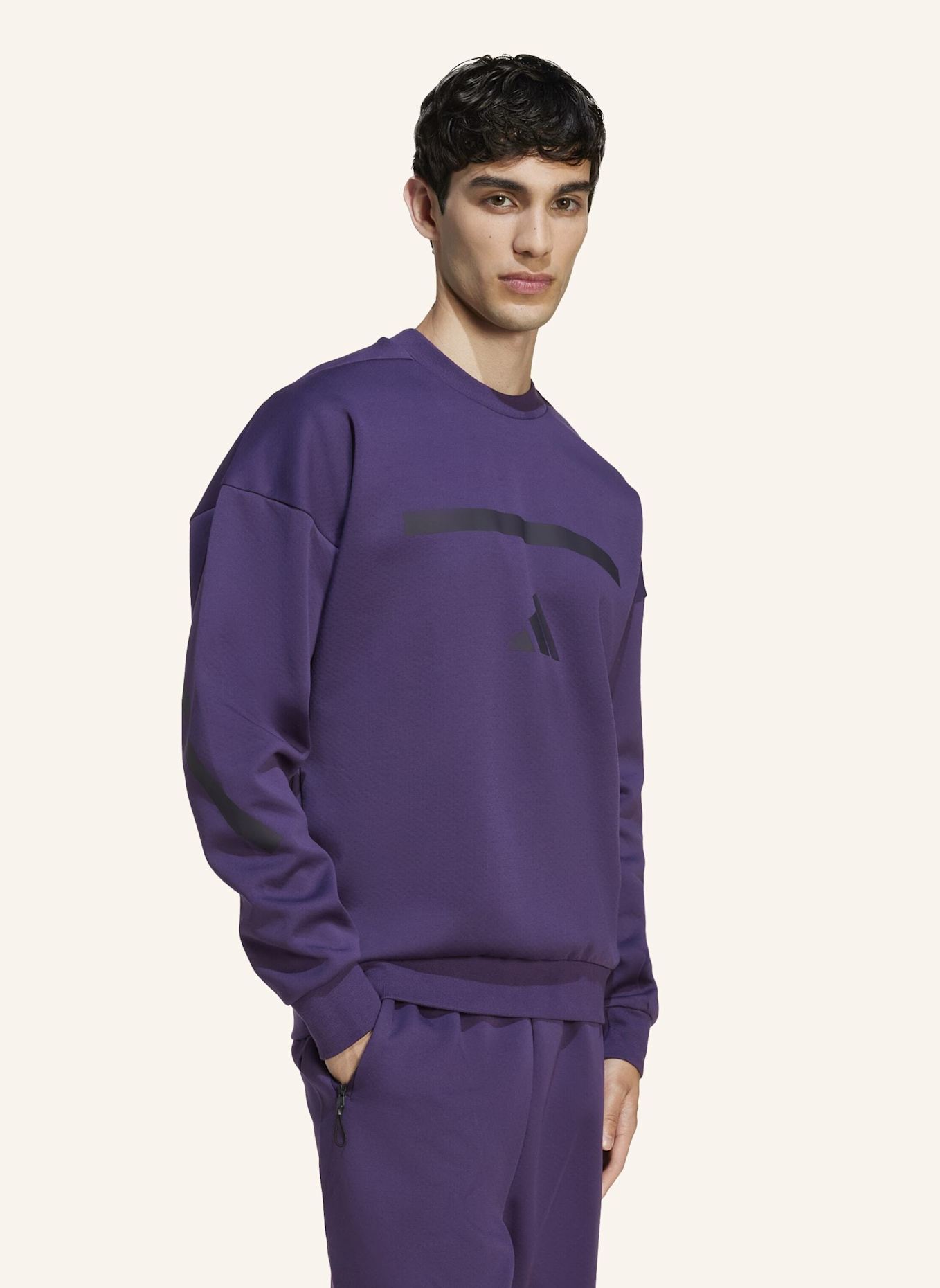adidas NEW ADIDAS Z.N.E. SWEATSHIRT: LILA