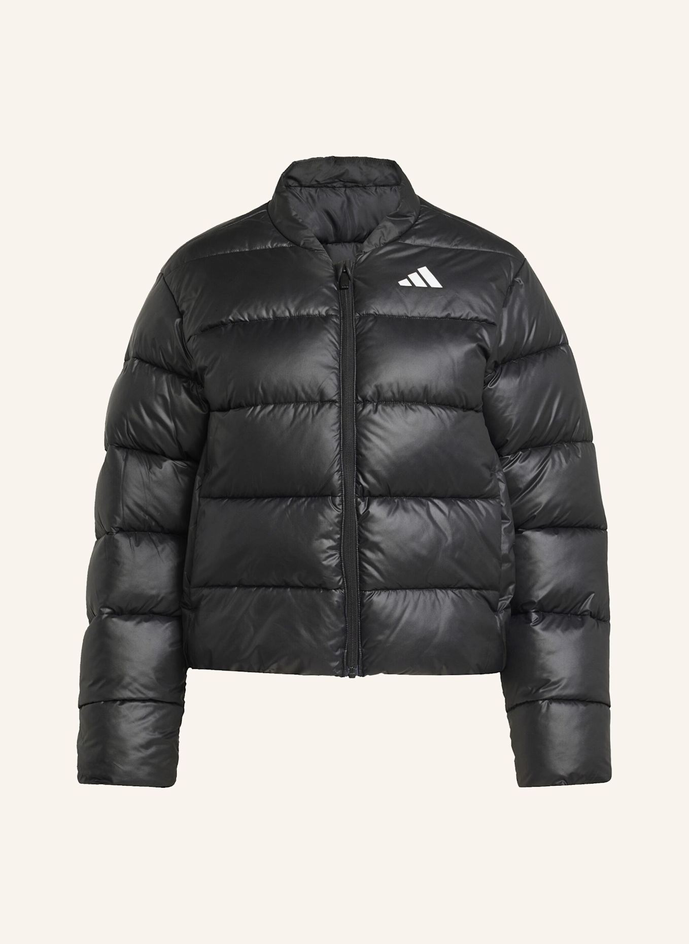 adidas ESSENTIALS CLIMAWARM KUNSTDAUNEN PUFFER JACKE: SCHWARZ
