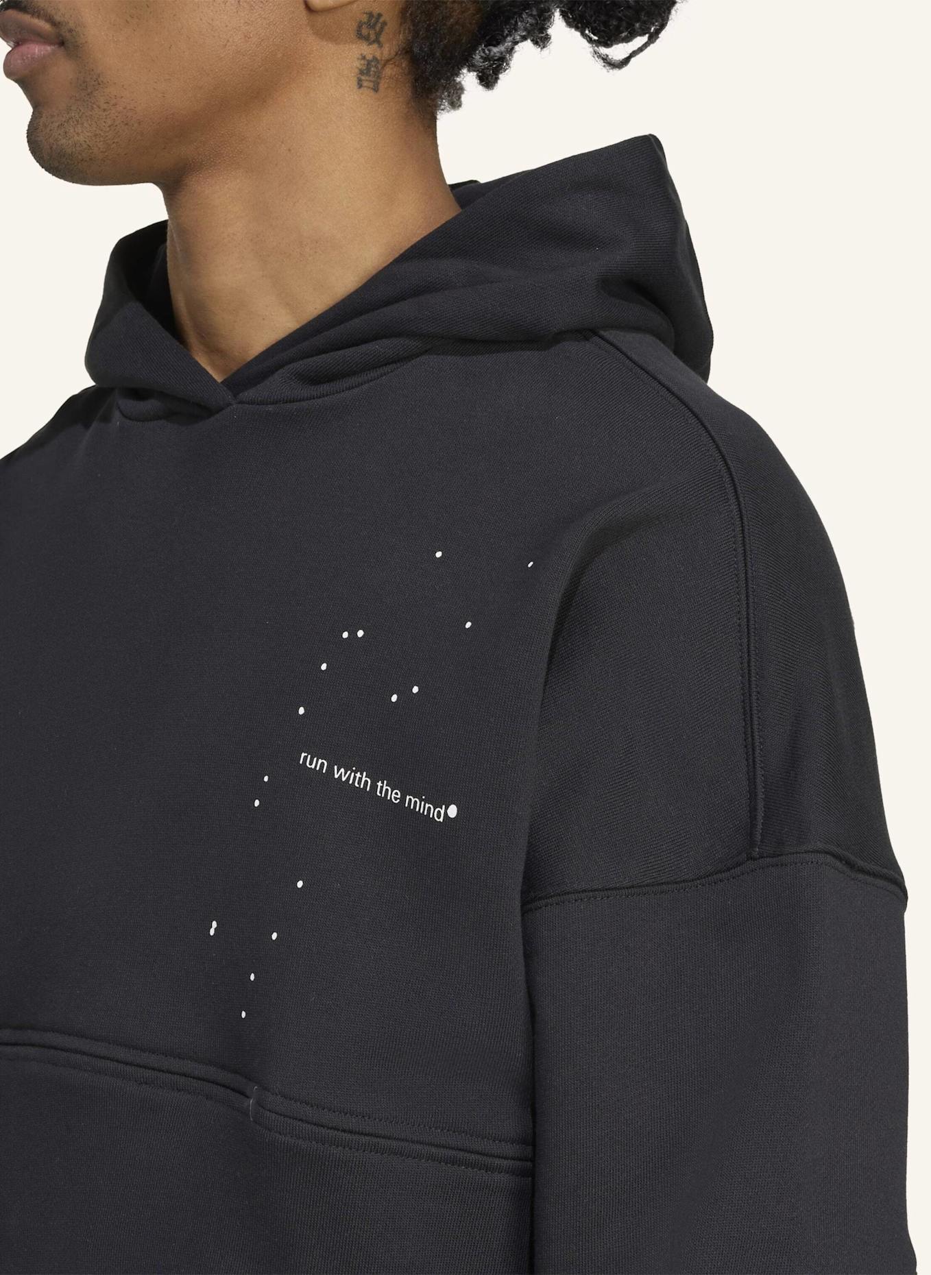 adidas ADI365 H.KOUMORI RUNNING HOODIE (GENDERNEUTRAL): SCHWARZ