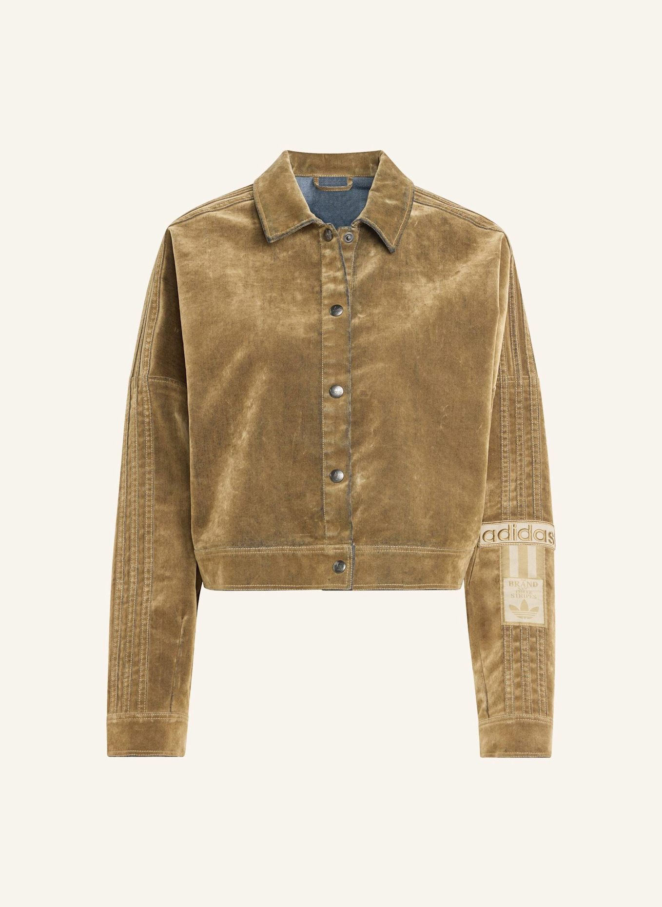 adidas Originals ADIBREAK ANGERAUTER TWILL JACKE: BRAUN