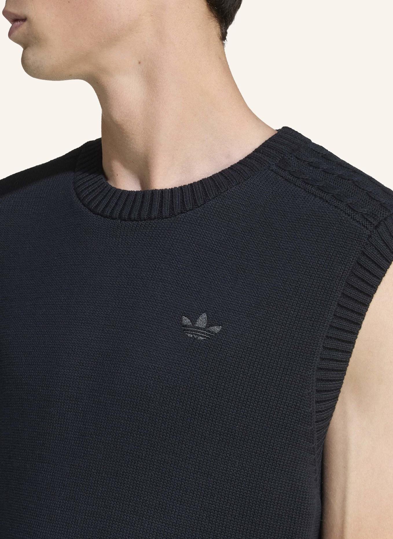 adidas Originals HOCHWERTIGE ESSENTIALS STRICKWESTE: SCHWARZ