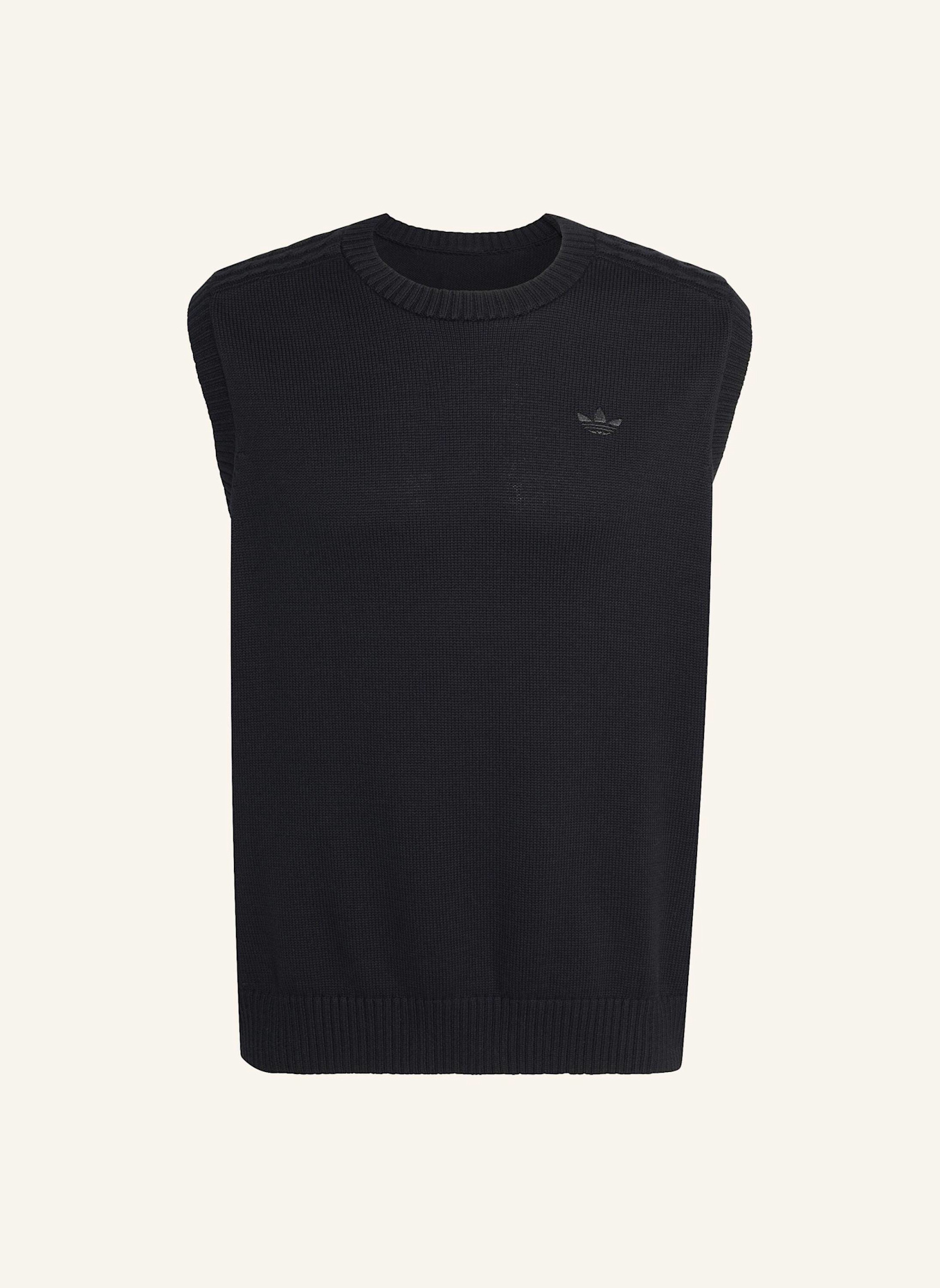 adidas Originals HOCHWERTIGE ESSENTIALS STRICKWESTE: SCHWARZ