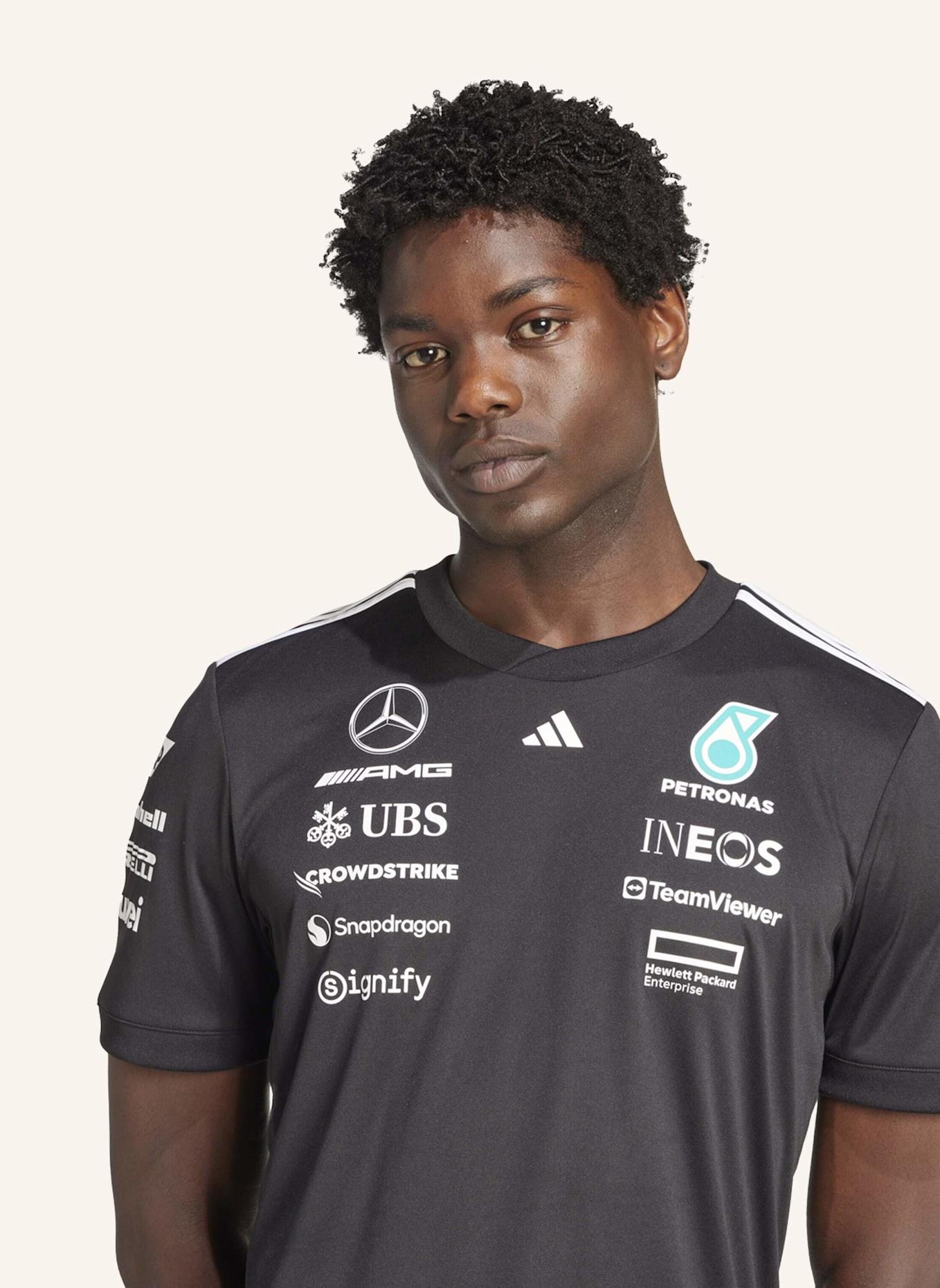 adidas MERCEDES - AMG PETRONAS FORMULA ONE TEAM DRIVER TRIKOT: SCHWARZ/ WEISS