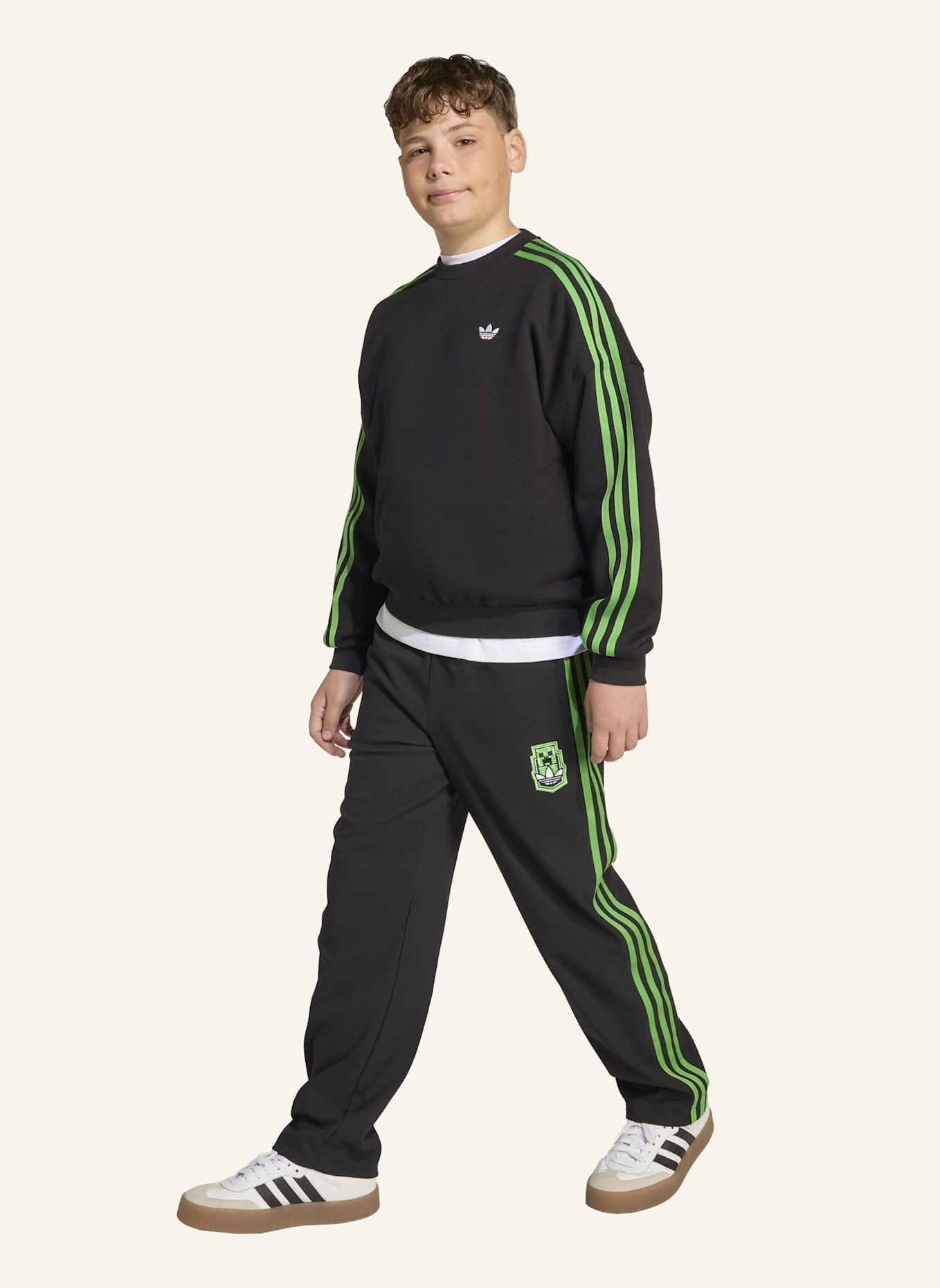 adidas Originals ADIDAS MINECRAFT KIDS SWEATSHIRT: SCHWARZ