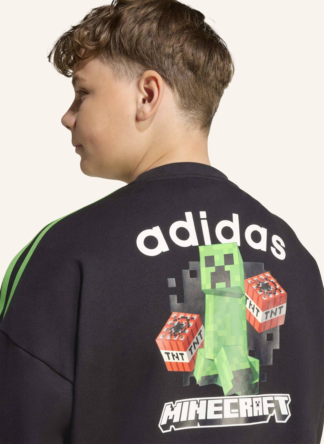 adidas Originals ADIDAS MINECRAFT KIDS SWEATSHIRT: SCHWARZ