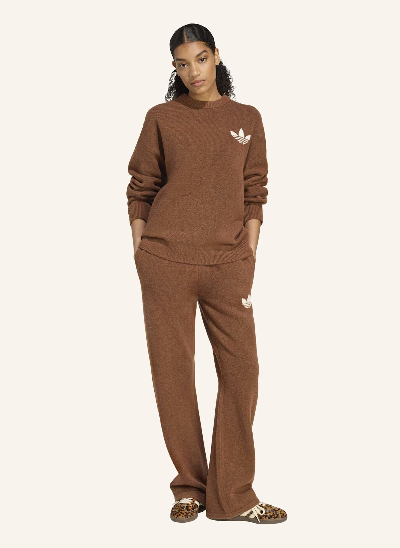 adidas Originals Pullover: BRAUN