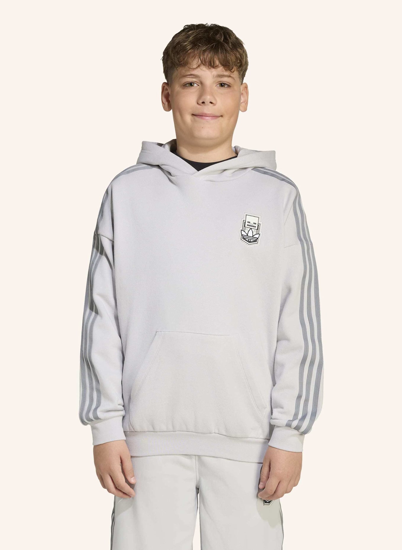 adidas Originals ADIDAS X MINECRAFT KIDS HOODIE: GRÜN