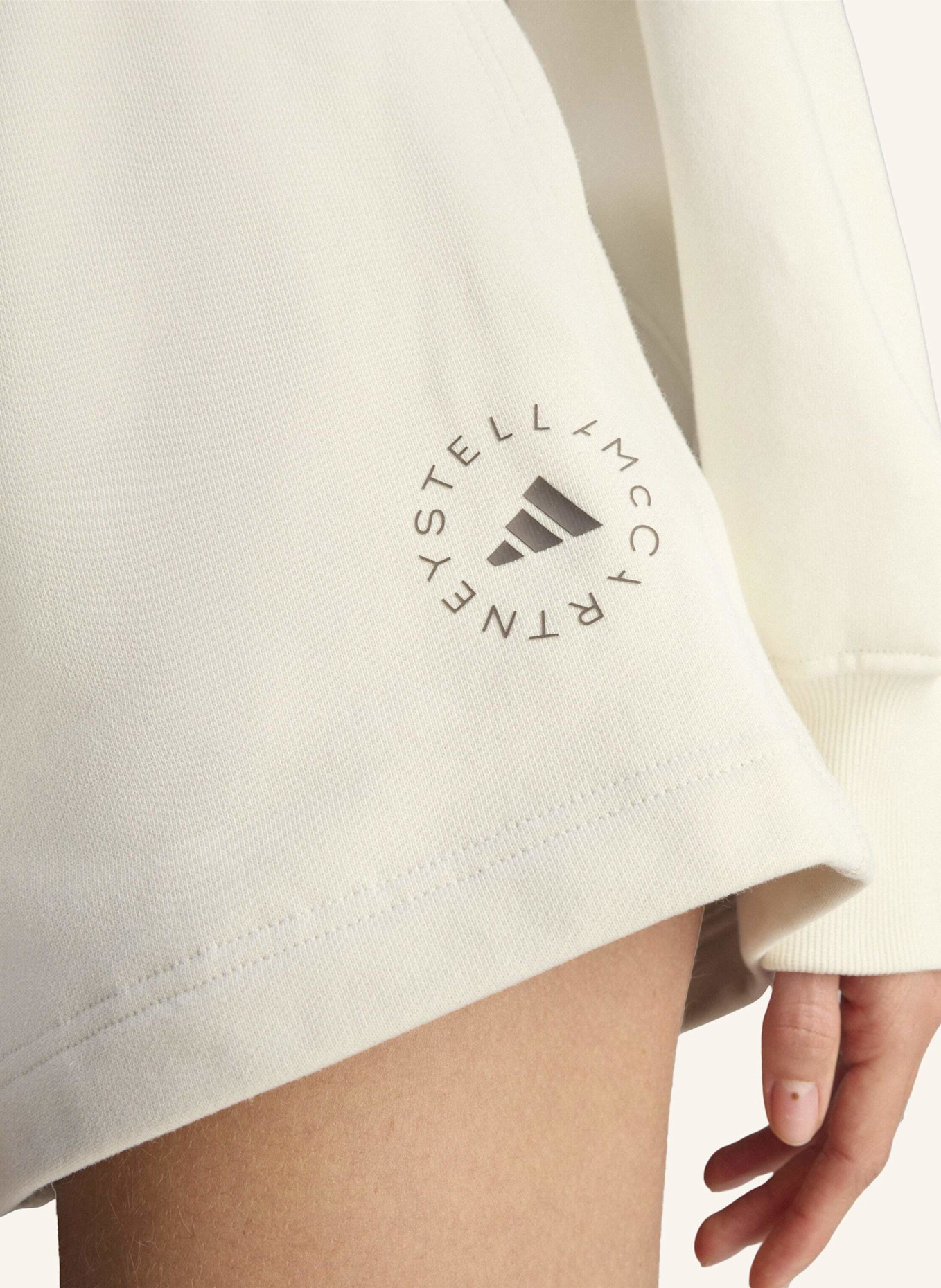 adidas by Stella McCartney Shorts ADIDAS BY STELLA MCCARTNEY TERRY: CREME