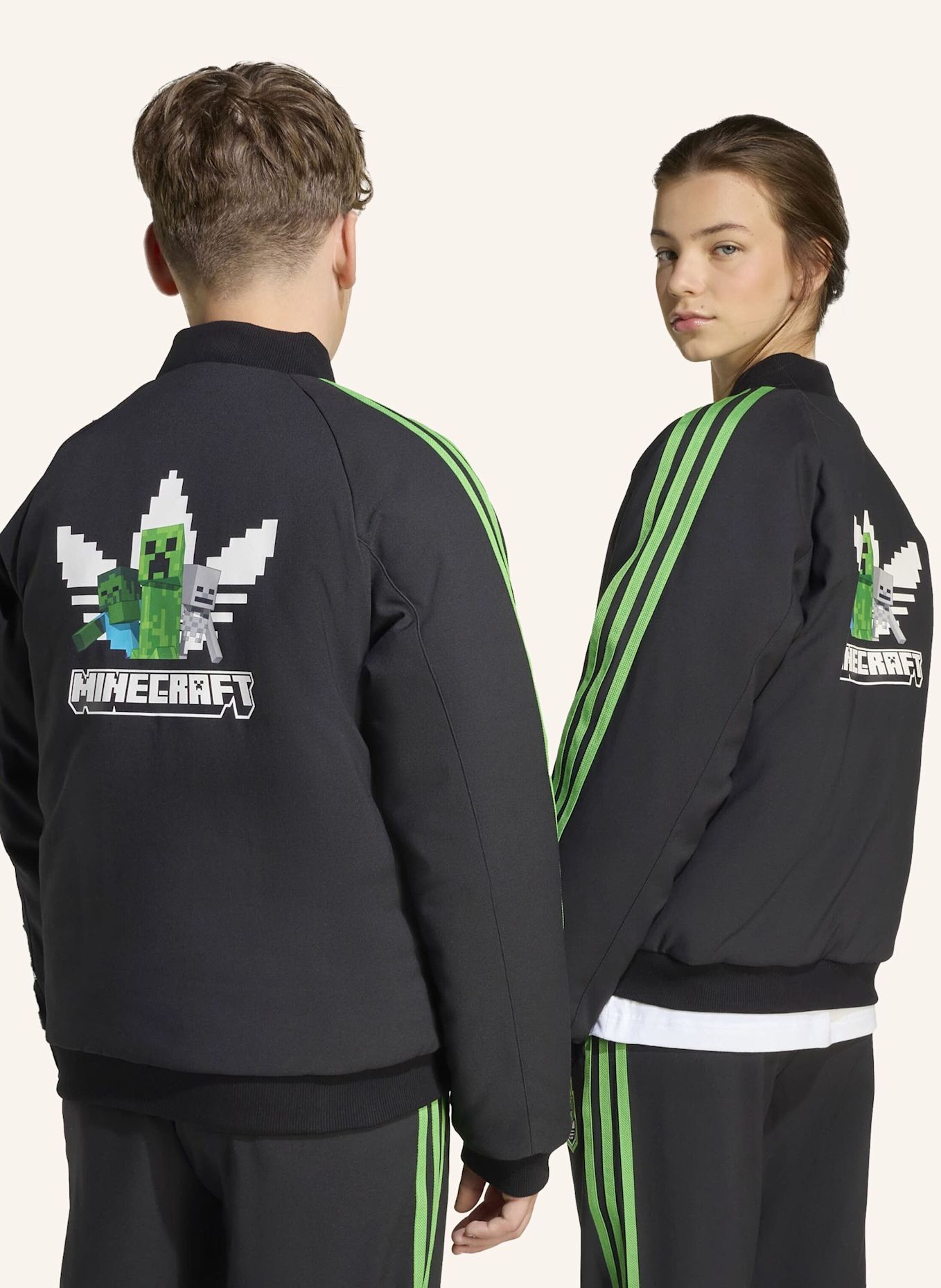 adidas Originals ADIDAS X MINECRAFT KIDS JACKE: SCHWARZ