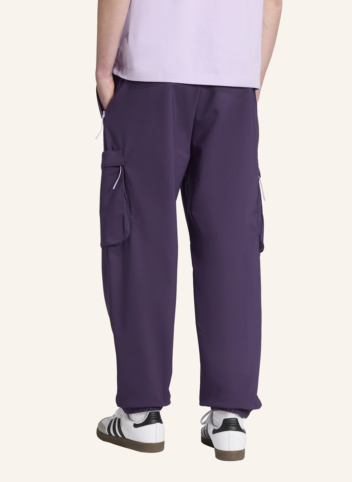 adidas Track Pants MERCEDES - AMG PETRONAS FORMULA ONE TEAM PREMIUM: LILA