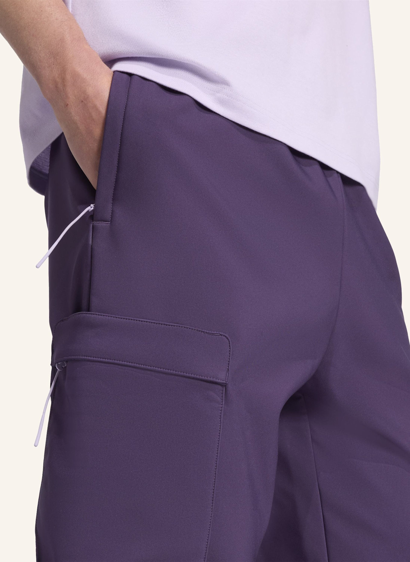 adidas Track Pants MERCEDES - AMG PETRONAS FORMULA ONE TEAM PREMIUM: LILA