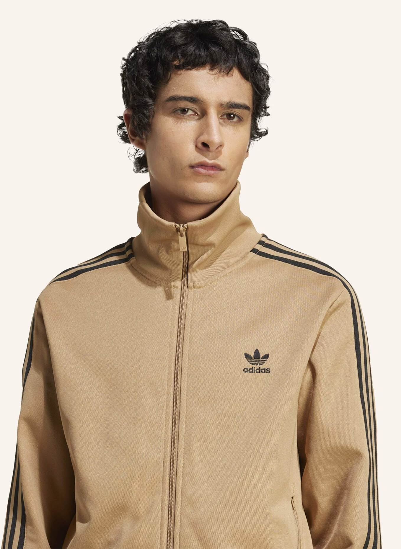 adidas Originals ADICOLOR CLASSICS ORIGINALS JACKE: BEIGE/ SCHWARZ