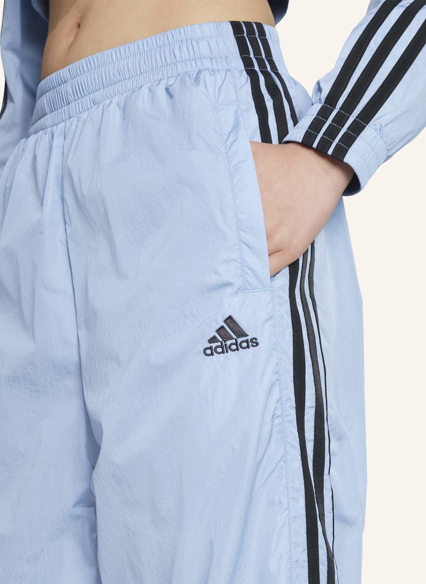 adidas Originals TEAMGEIST ADICOLOR TRAININGSHOSE, OVERSIZED: BLAU
