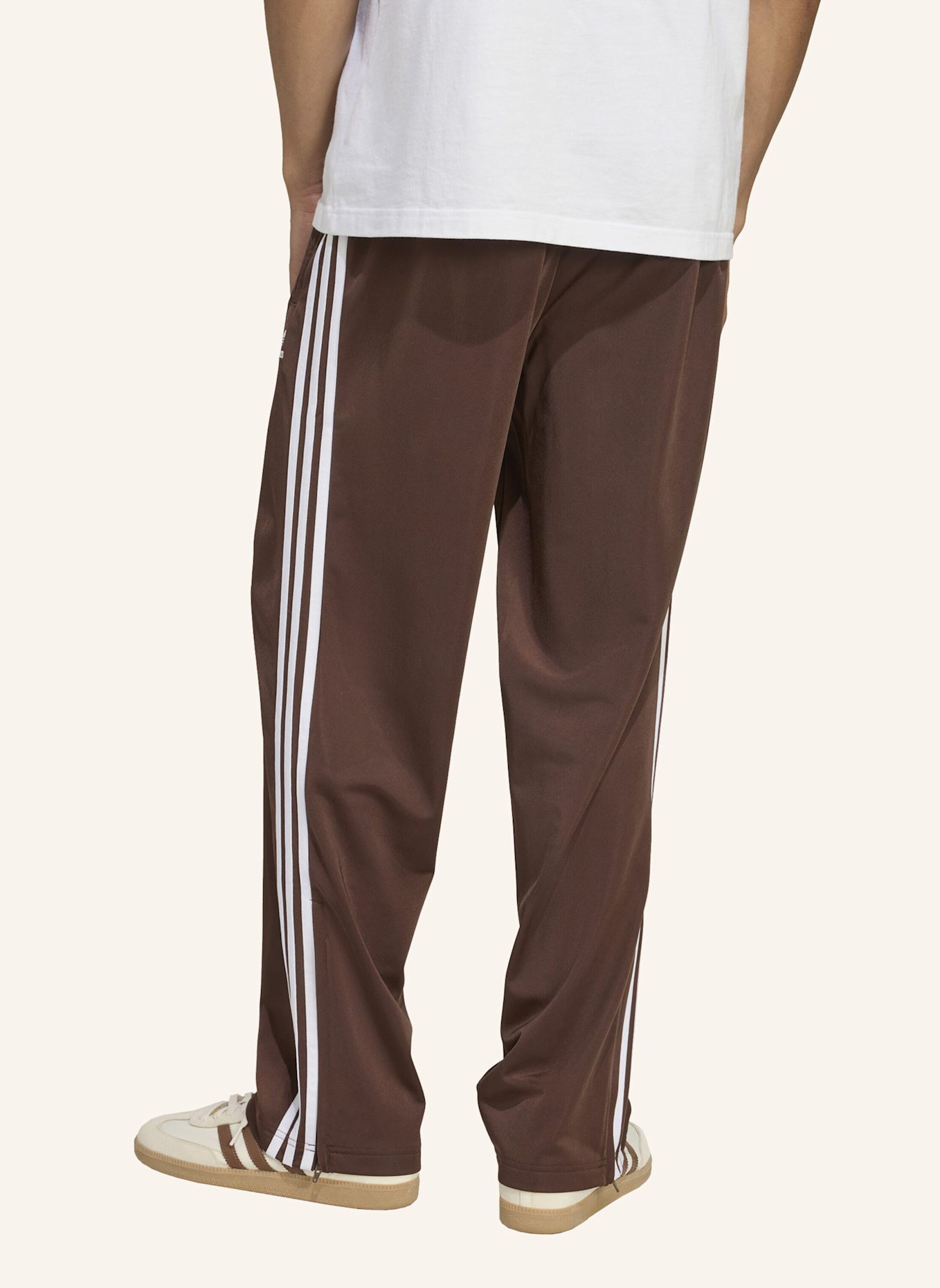 adidas Originals Track Pants FIREBIRD: BRAUN/ WEISS