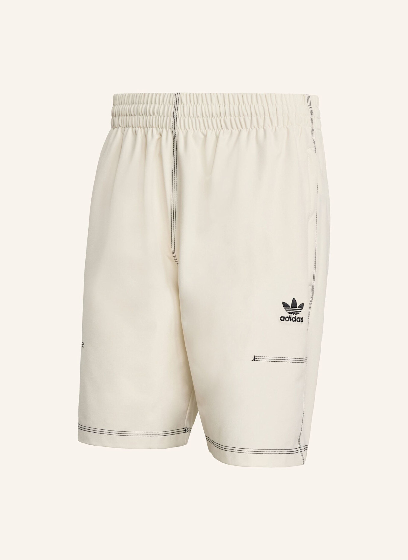 adidas Originals TREFOIL ESSENTIALS SHORTS: WEISS