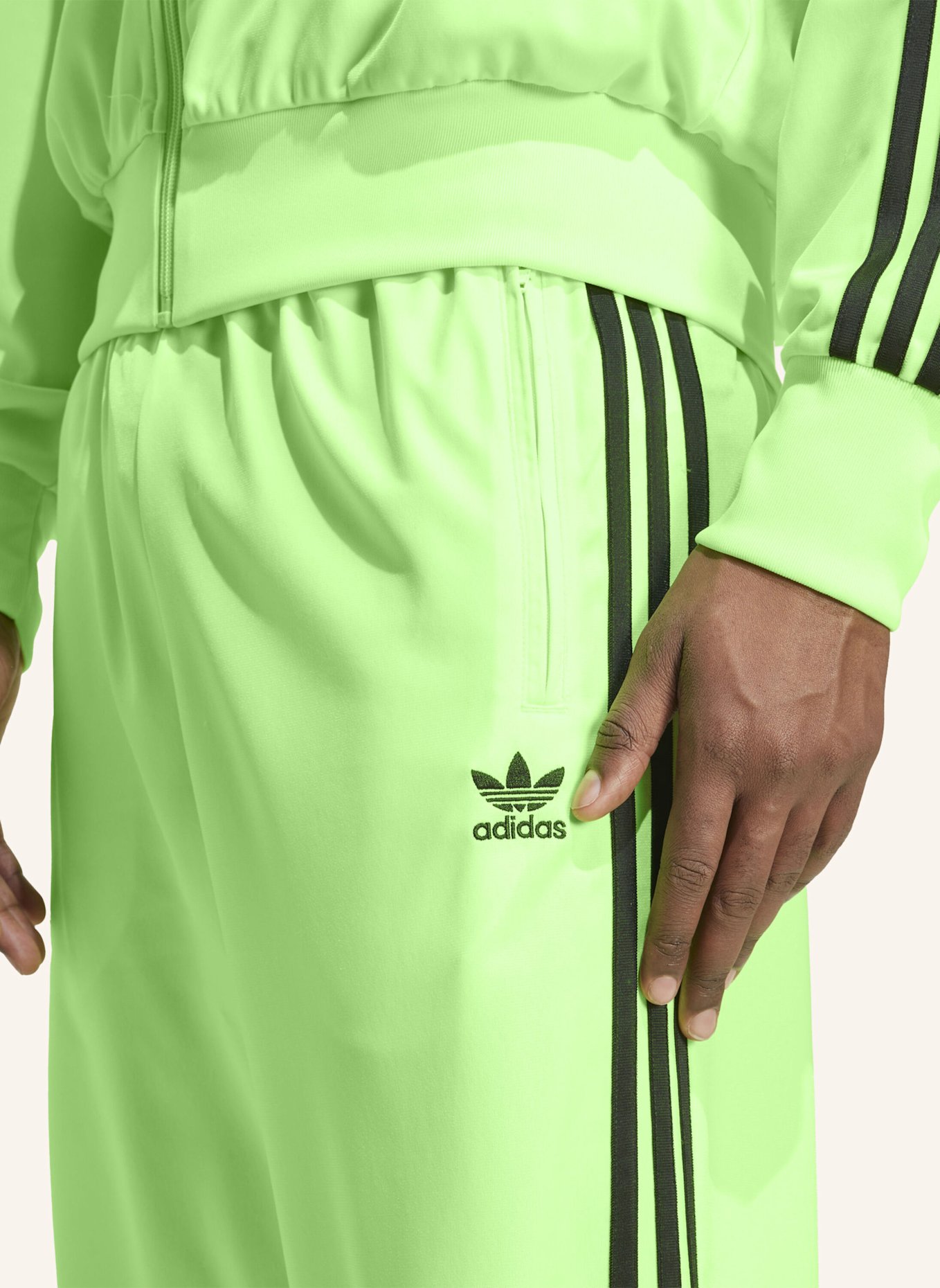 adidas Originals Track Pants FIREBIRD: GRÜN/ SCHWARZ