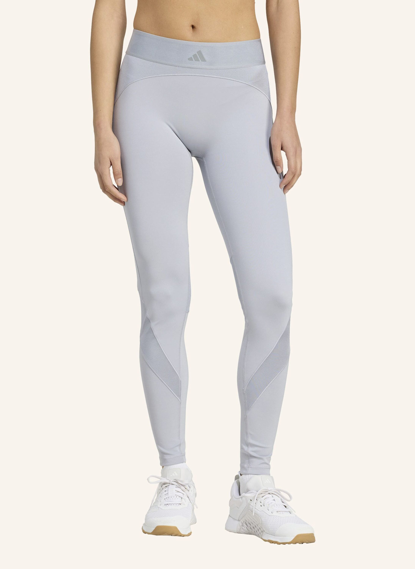 adidas HYPERGLAM SHINE FULL-LENGTH LEGGINGS: GRAU