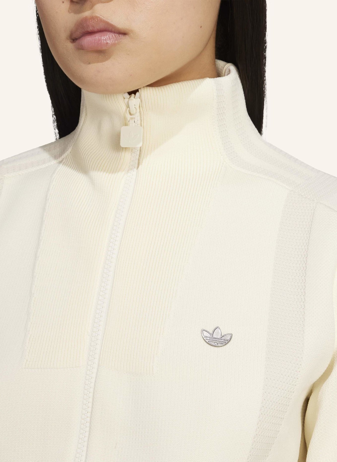 adidas Originals STRICK TRAININGSJACKE: WEISS
