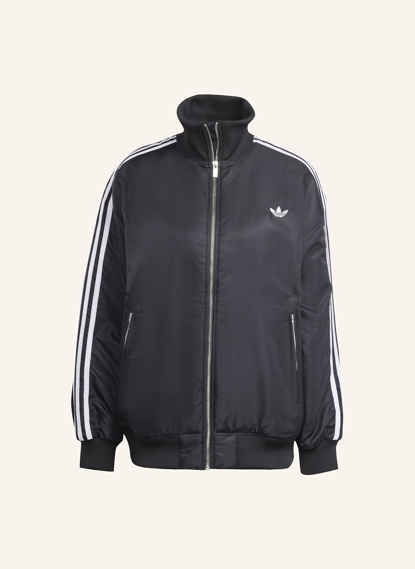 adidas Originals FIREBIRD OVERSIZED BOMBERJACKE: SCHWARZ