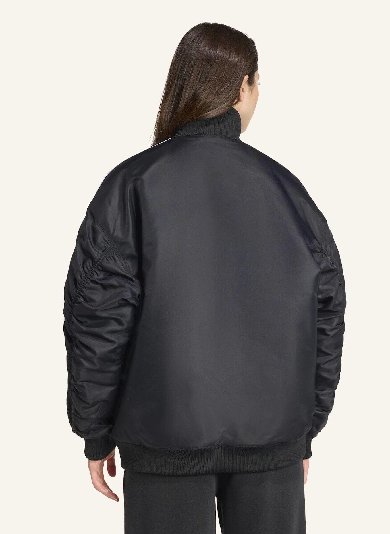 adidas Originals FIREBIRD OVERSIZED BOMBERJACKE: SCHWARZ