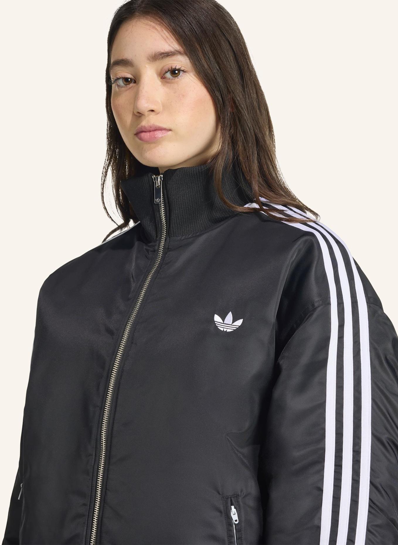 adidas Originals FIREBIRD OVERSIZED BOMBERJACKE: SCHWARZ