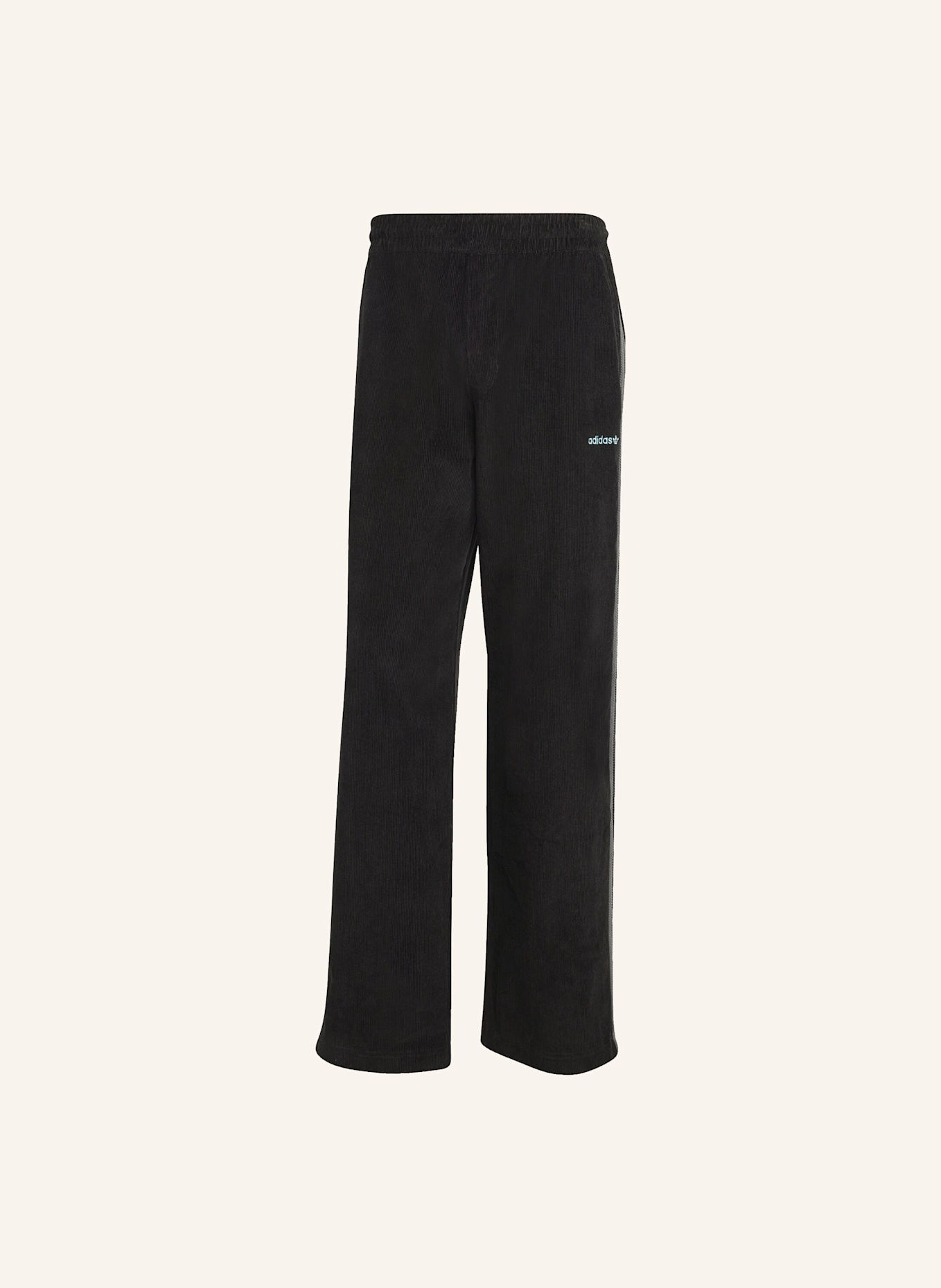 adidas Originals HOSE AUS CORD: SCHWARZ/ GRAU