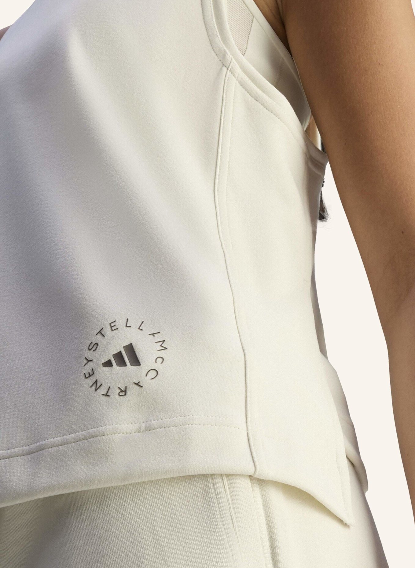 adidas by Stella McCartney Top ADIDAS BY STELLA MCCARTNEY: CREME