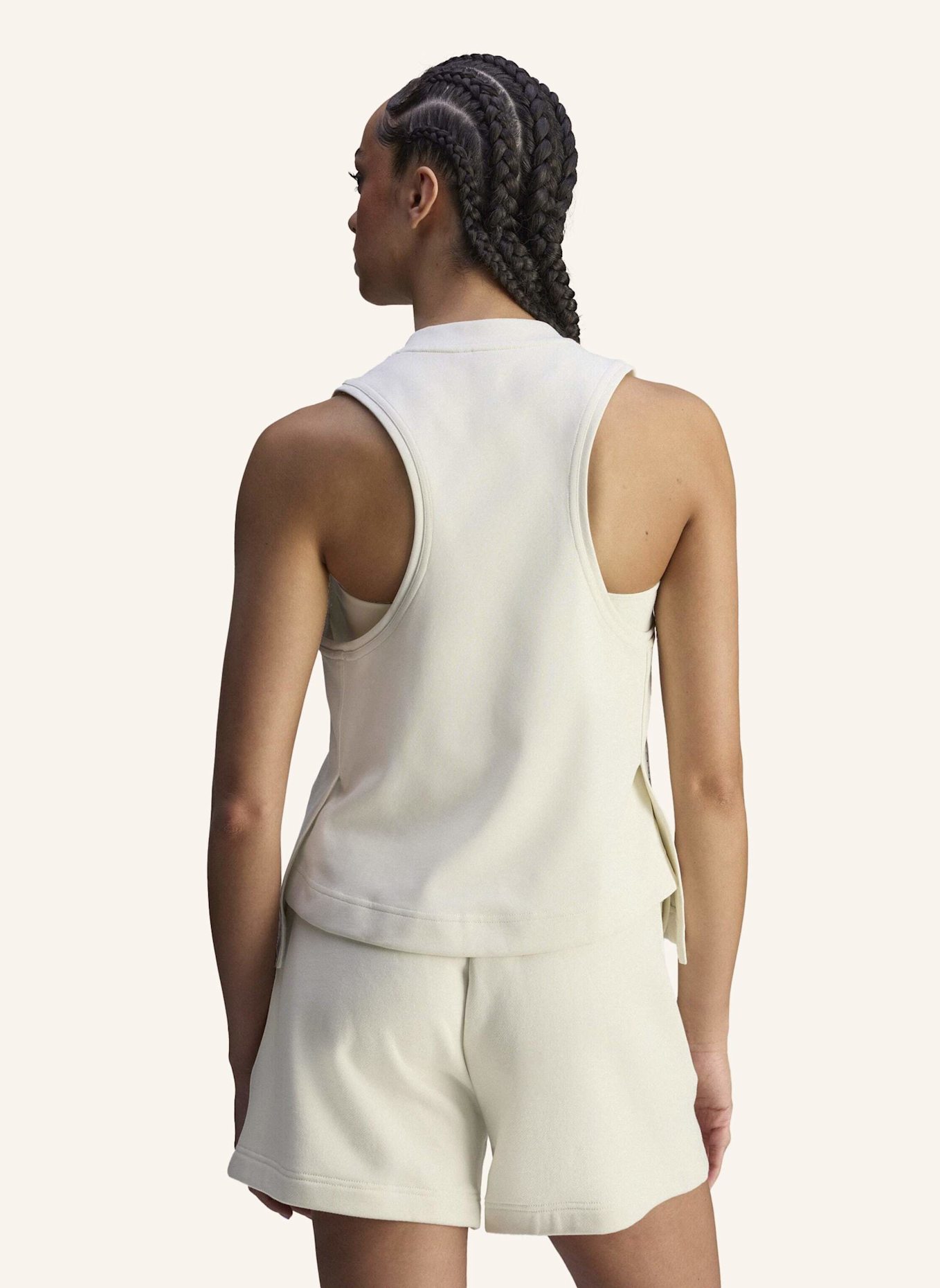 adidas by Stella McCartney Top ADIDAS BY STELLA MCCARTNEY: CREME