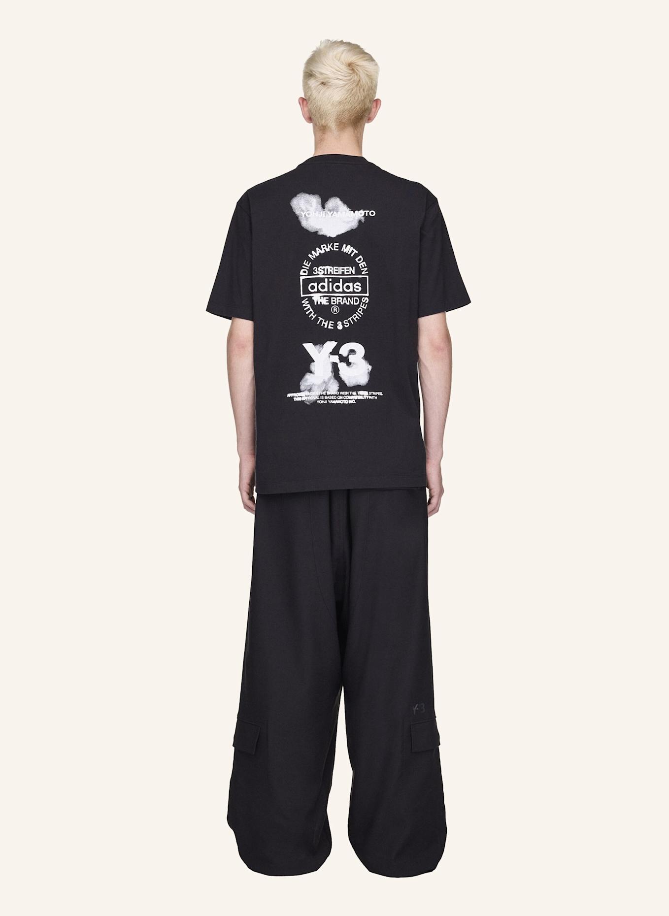 Y-3 Y-3 GRAPHIC T-SHIRT: SCHWARZ