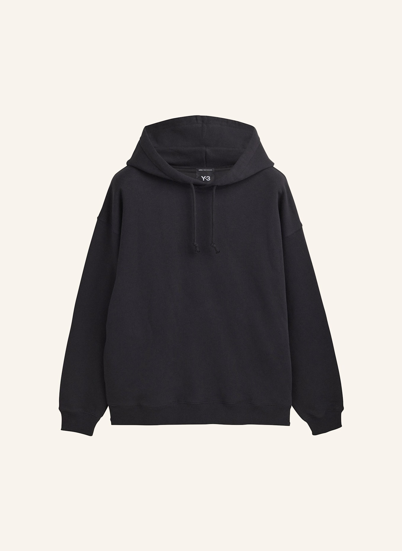Y-3 Y-3 GRAPHIC HOODIE: SCHWARZ