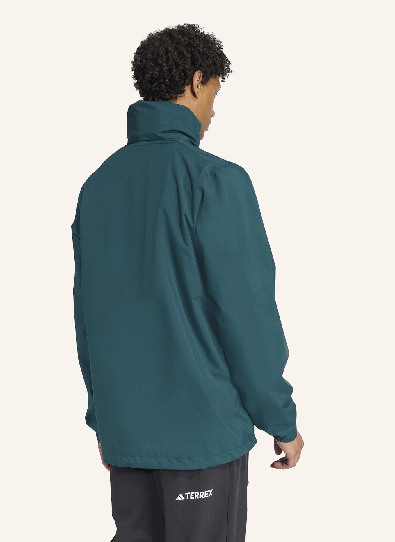 adidas TERREX Regenjacke MULTI ESSENTIALS 2L: GRÜN