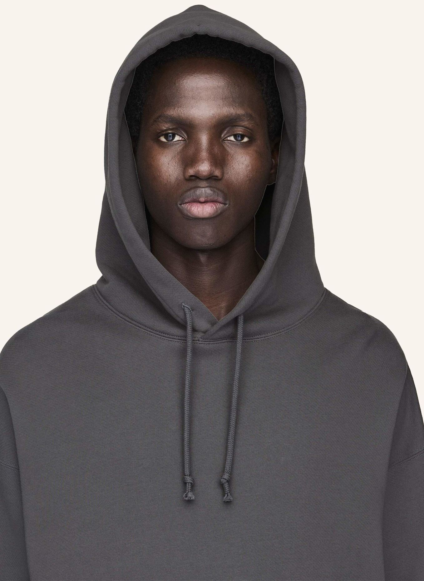 Y-3 Y-3 GRAPHIC HOODIE: GRAU