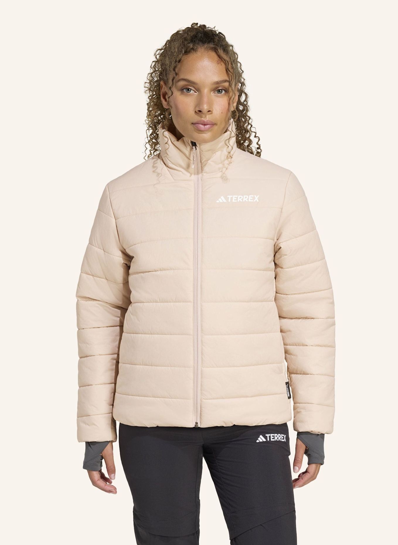 adidas TERREX TERREX MULTI ESSENTIALS ISOLATIONSJACKE: BEIGE