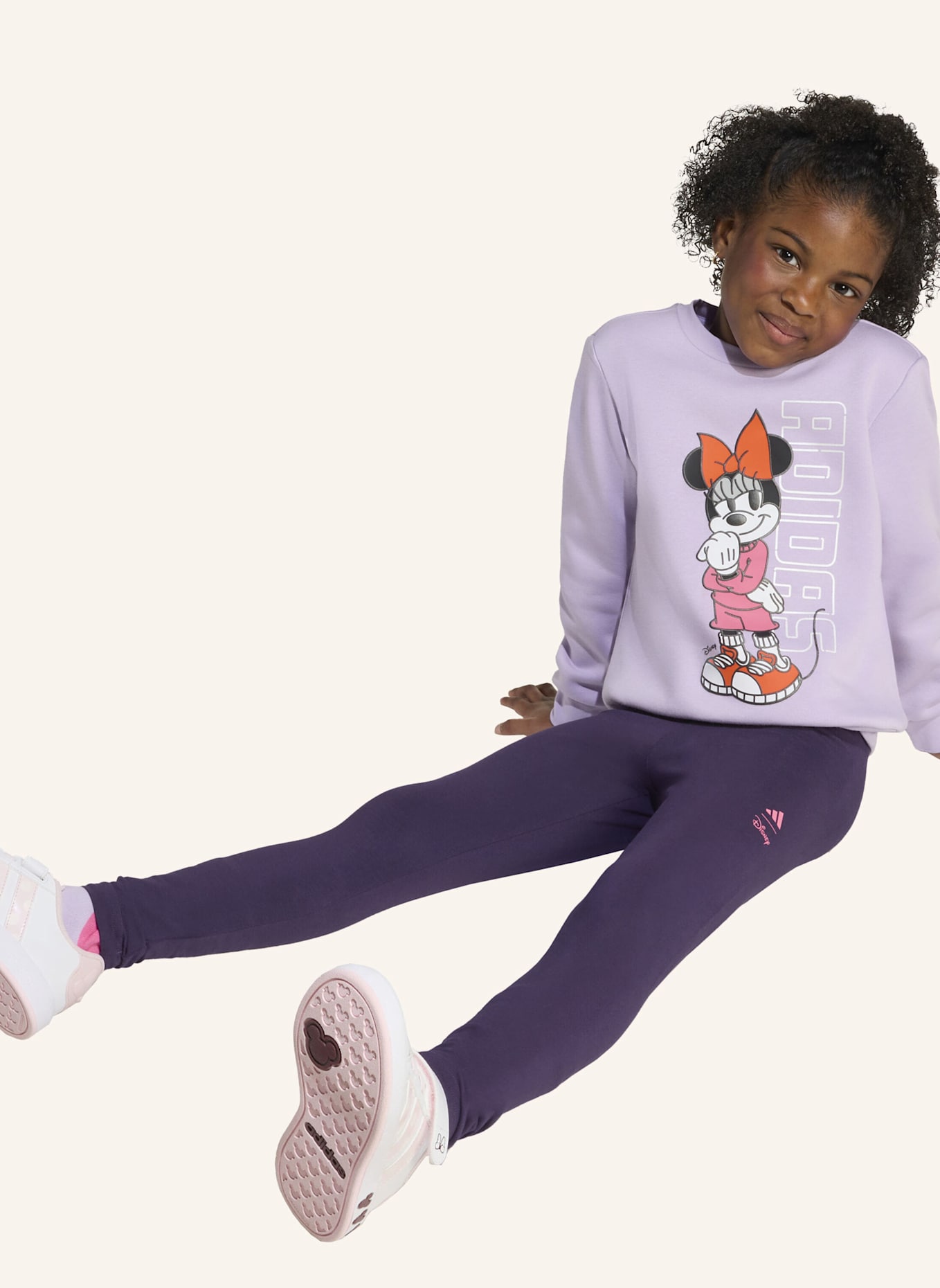 adidas ADIDAS DISNEY MINNIE MAUS SET KINDER: HELLLILA/ ROSA