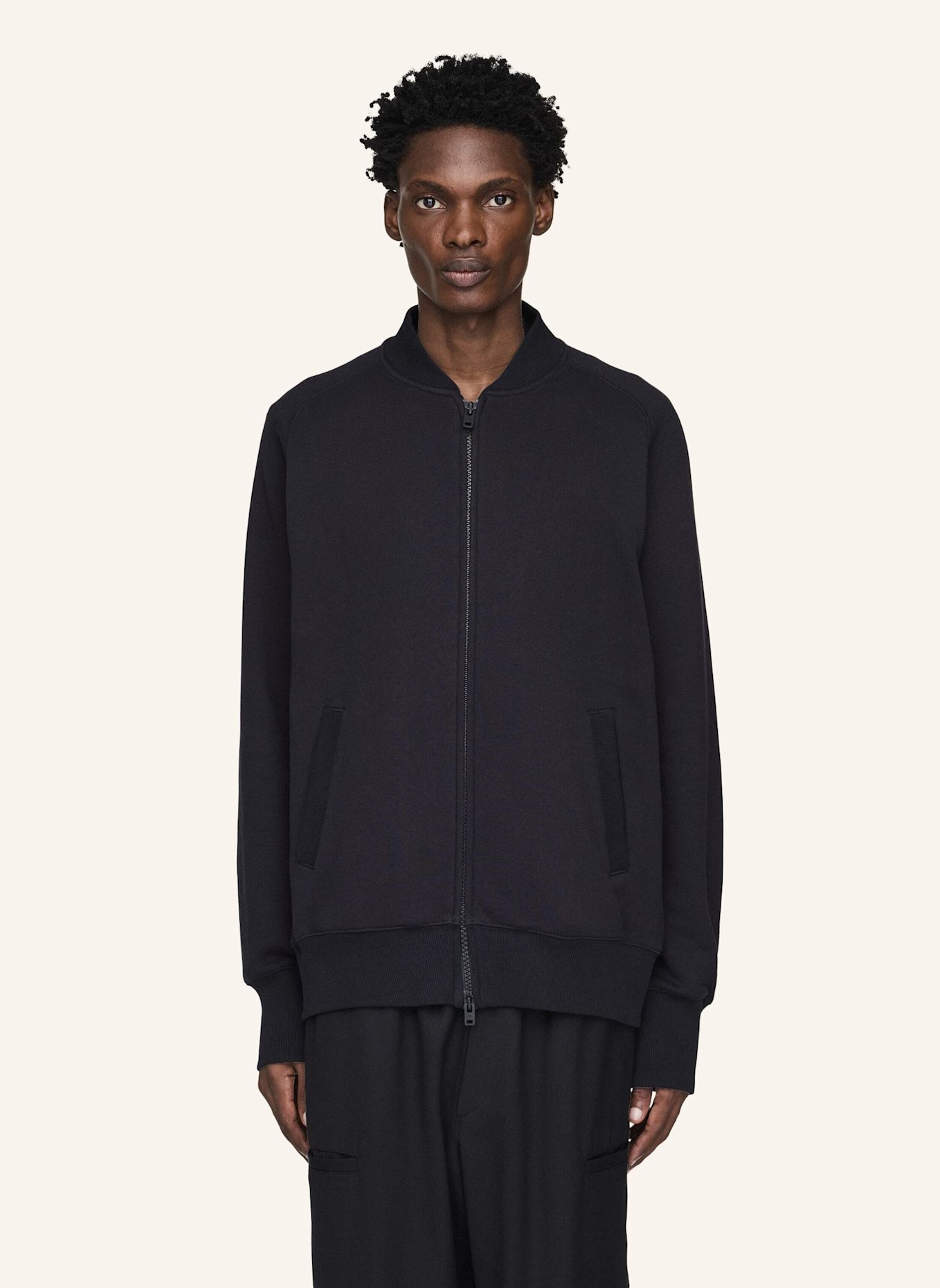 Y-3 Y-3 FT TRACK TOP: SCHWARZ