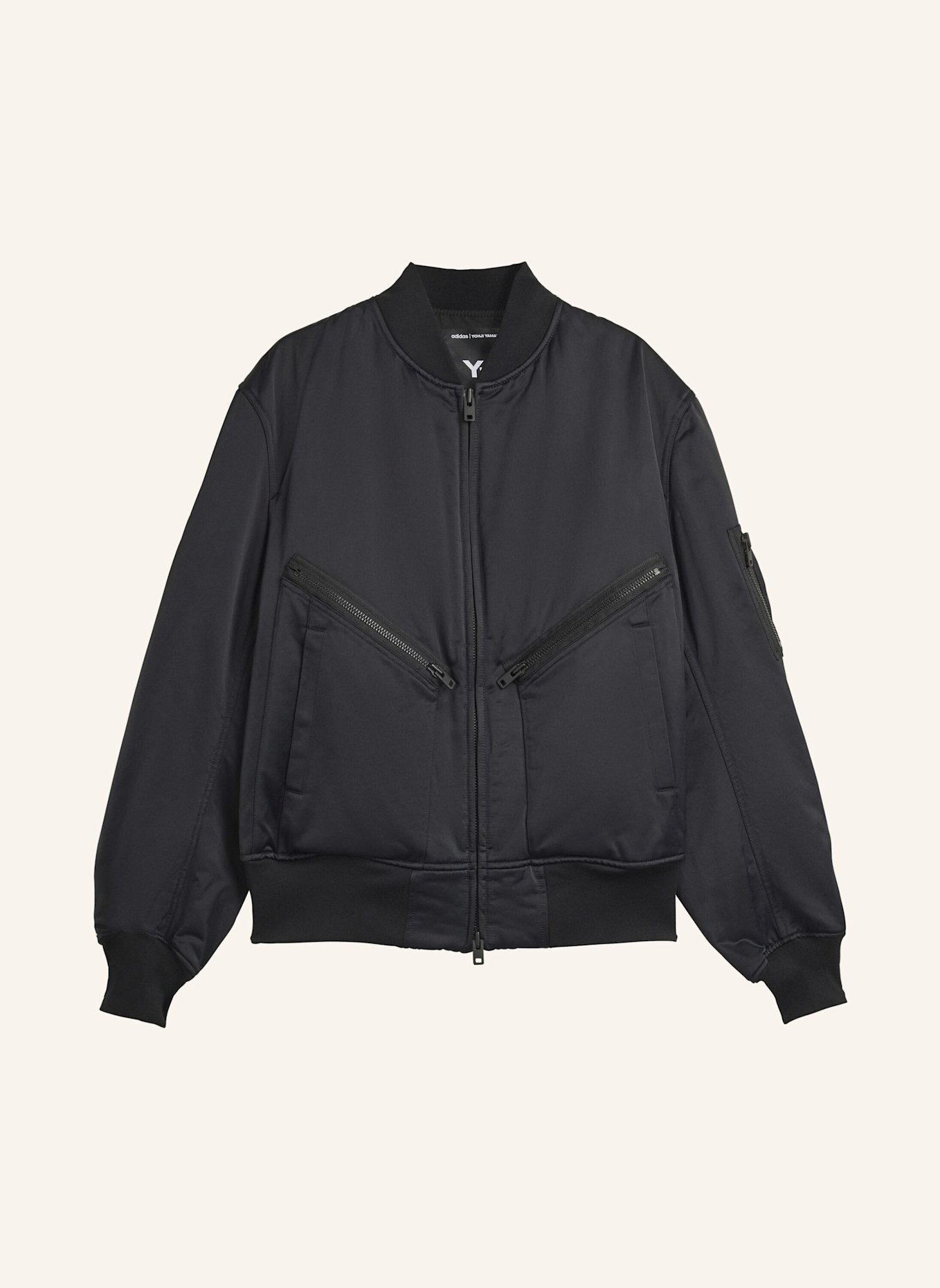 Y-3 Y-3 BOMBERJACKE: SCHWARZ