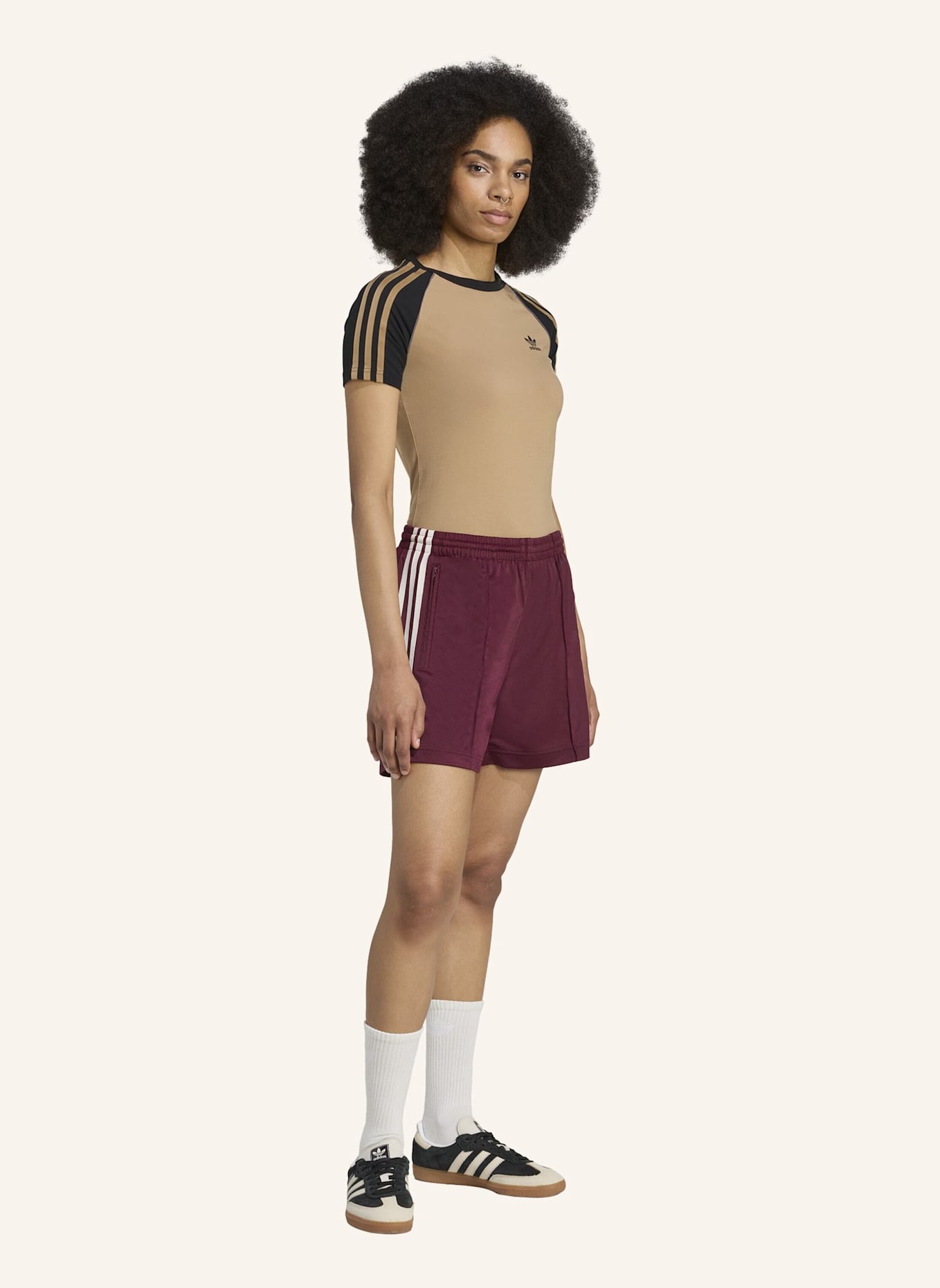 adidas Originals Shorts FIREBIRD: ROT/ WEISS