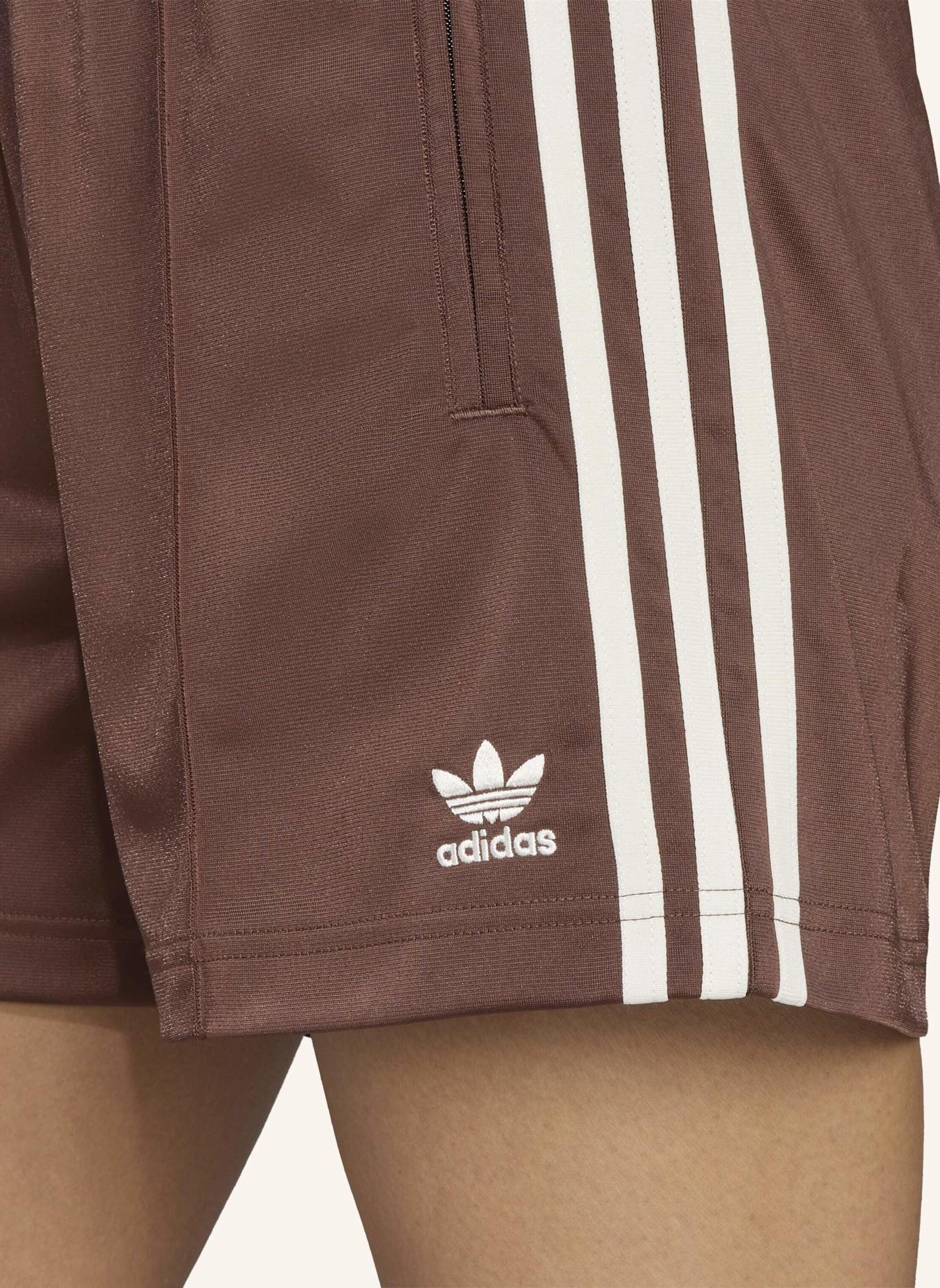 adidas Originals Shorts FIREBIRD: BRAUN/ WEISS