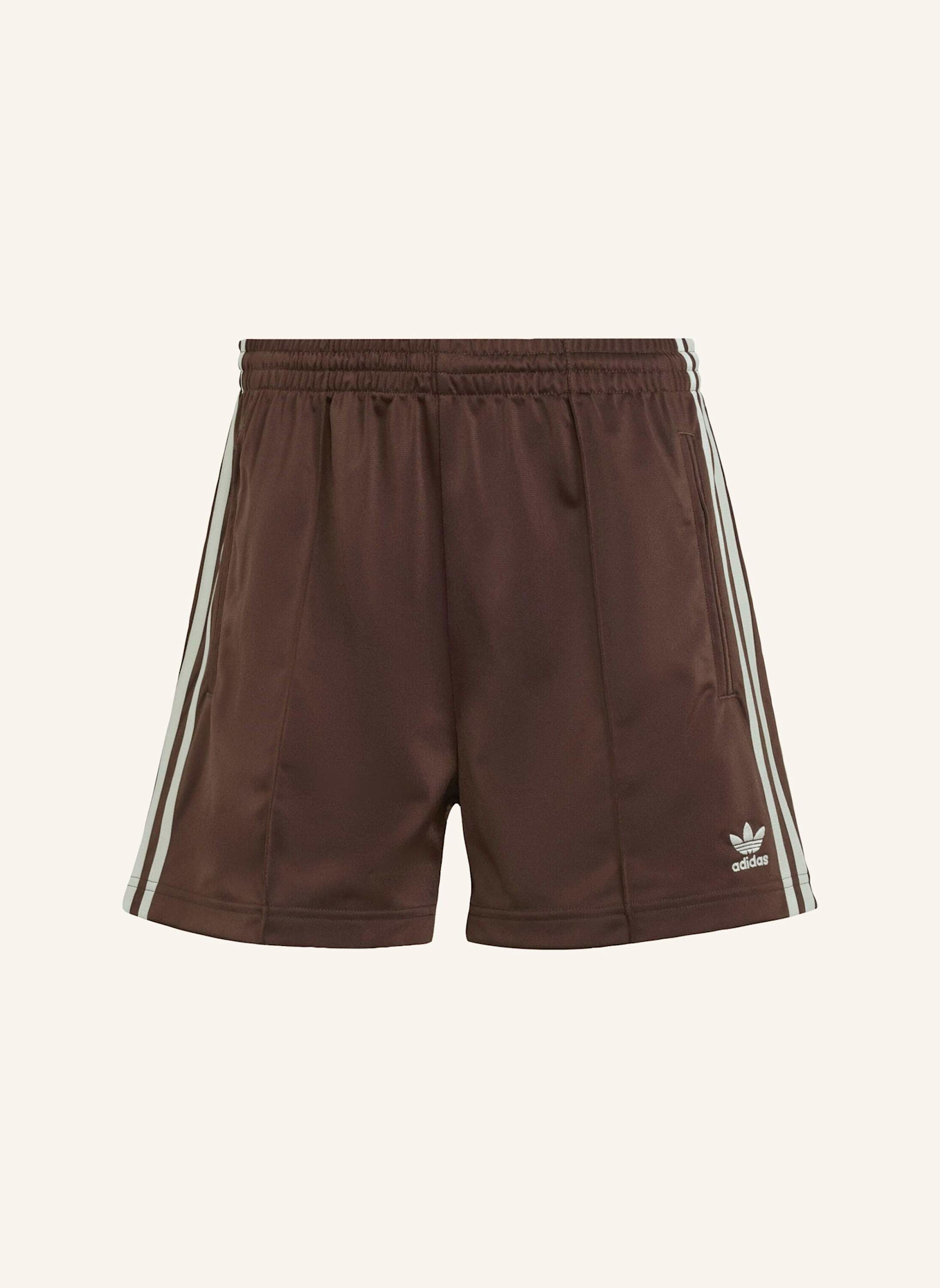 adidas Originals Shorts FIREBIRD: BRAUN/ WEISS