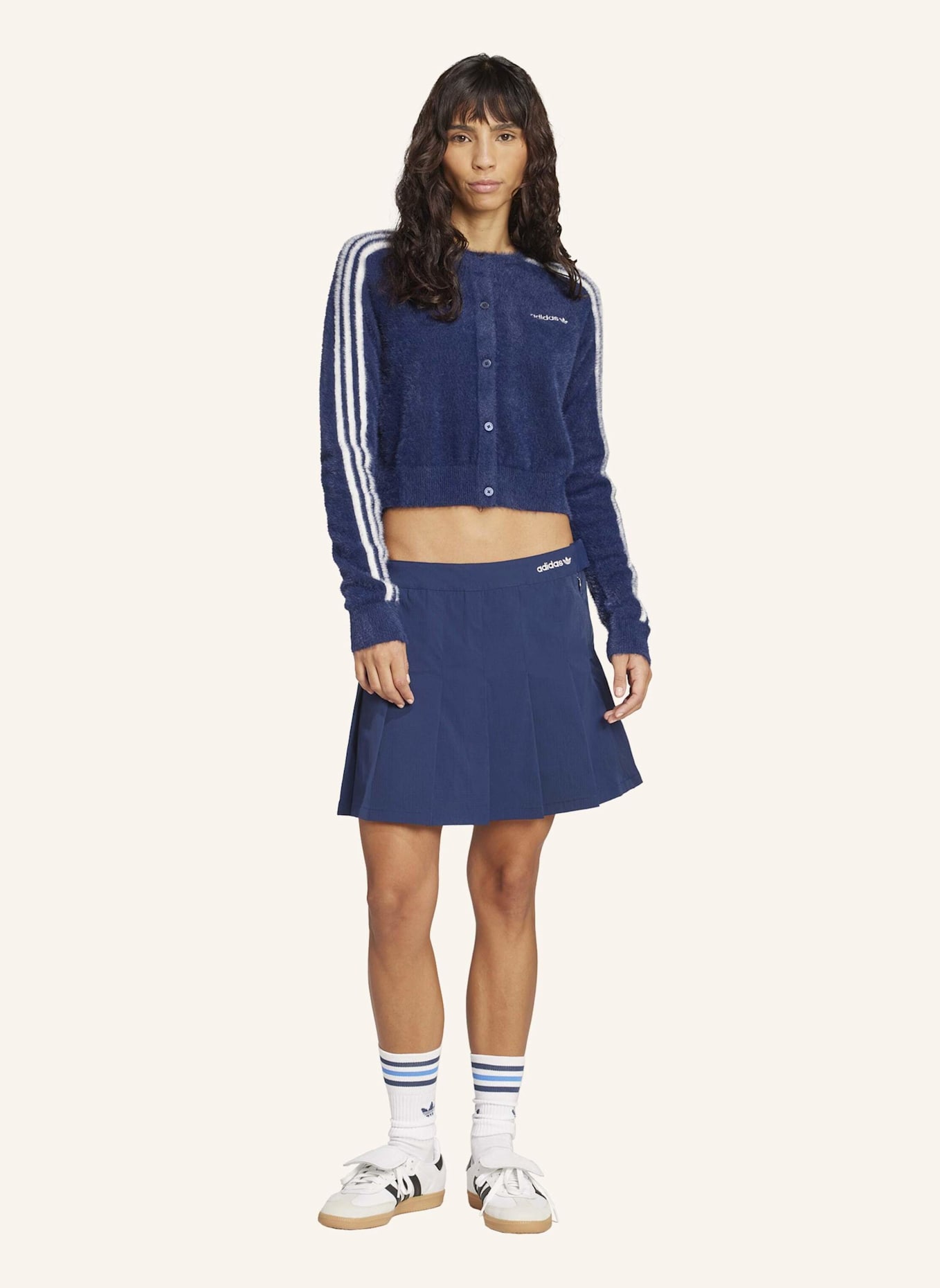 adidas Originals FALTENROCK: BLAU