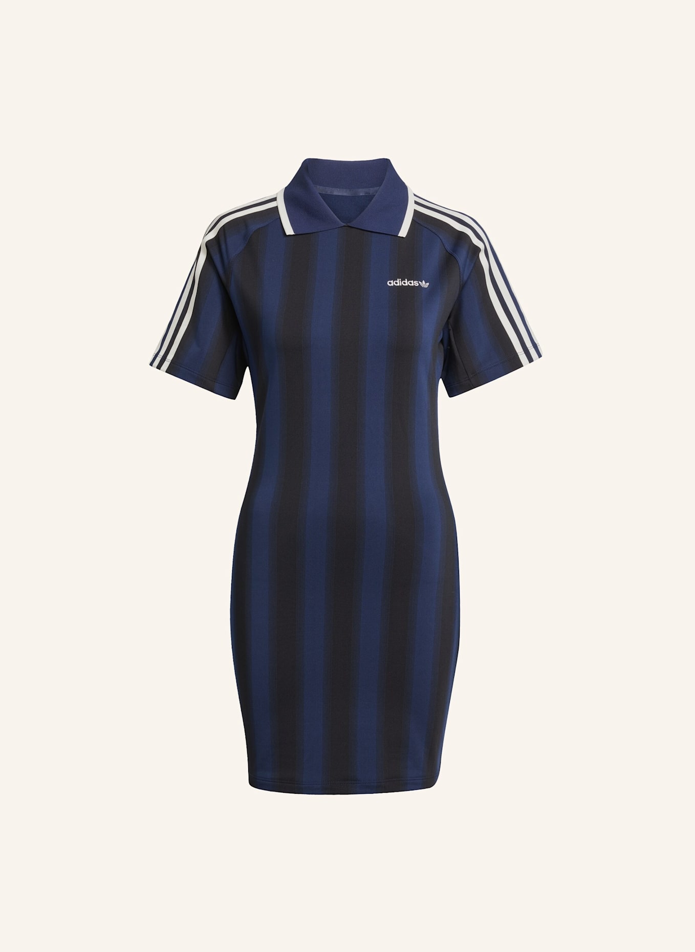 adidas Originals FOOTBALL INSPIRED GRAPHIC KLEID: BLAU