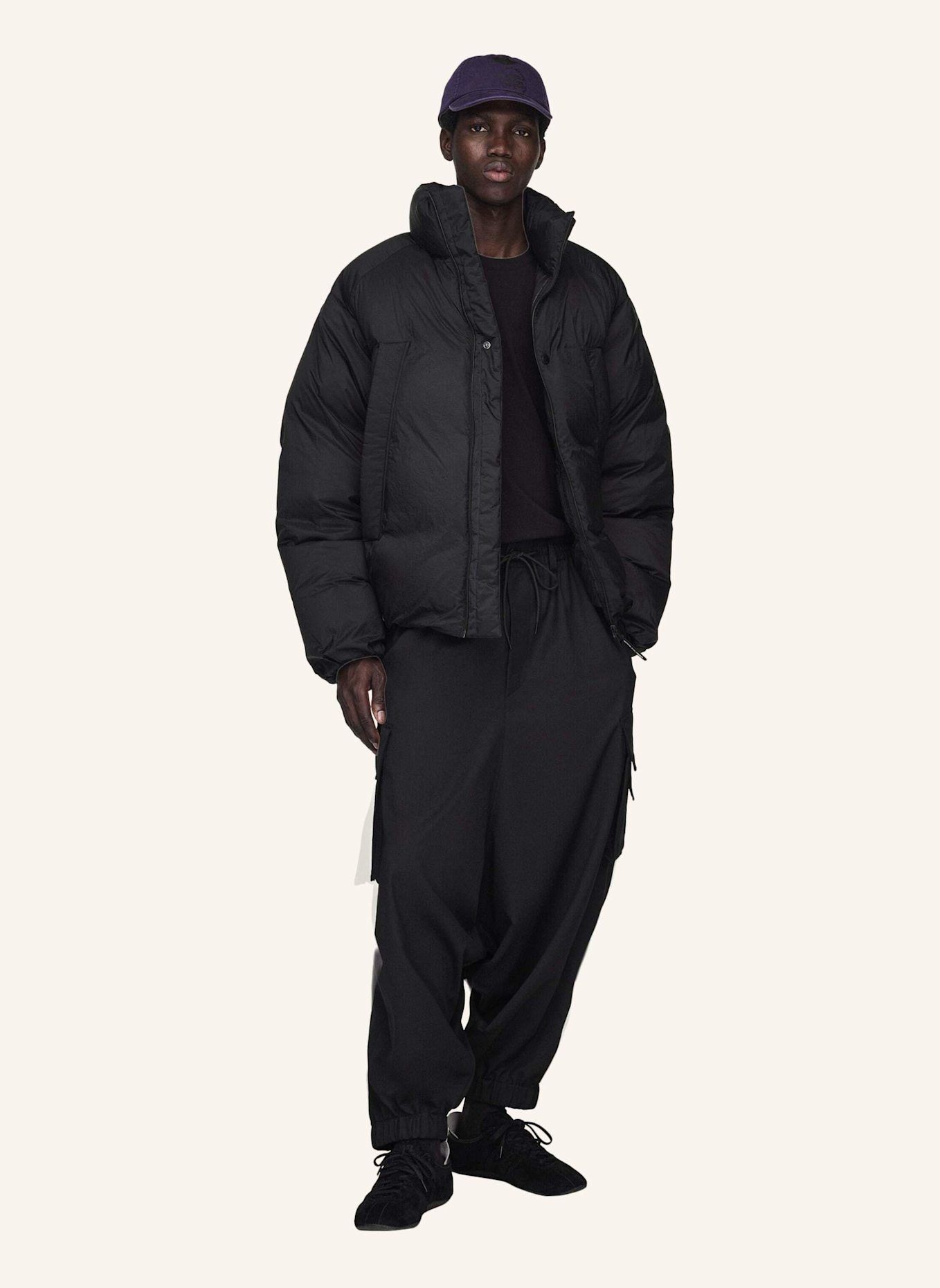 Y-3 Y-3 DAUNENJACKE: SCHWARZ