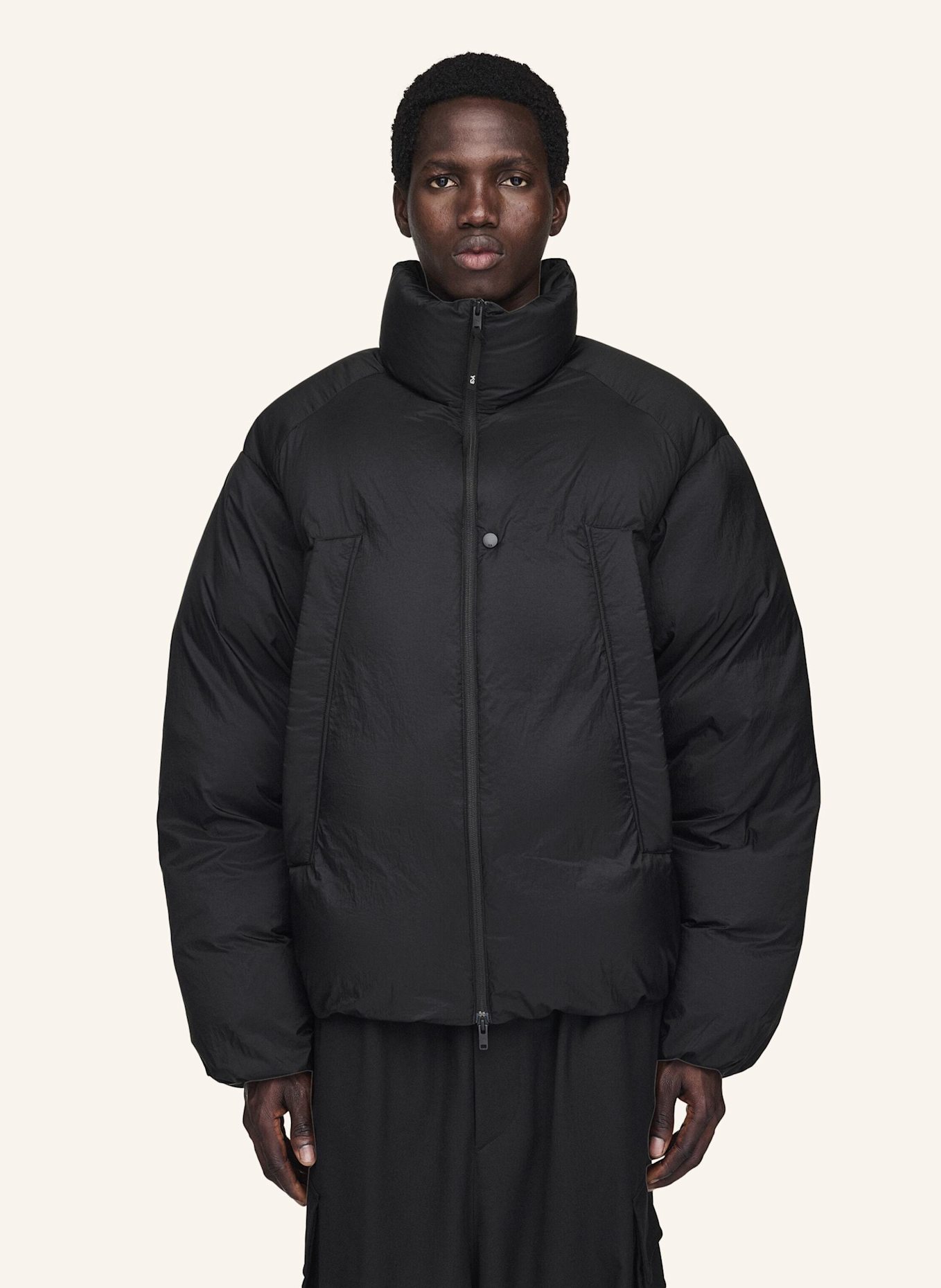 Y-3 Y-3 DAUNENJACKE: SCHWARZ