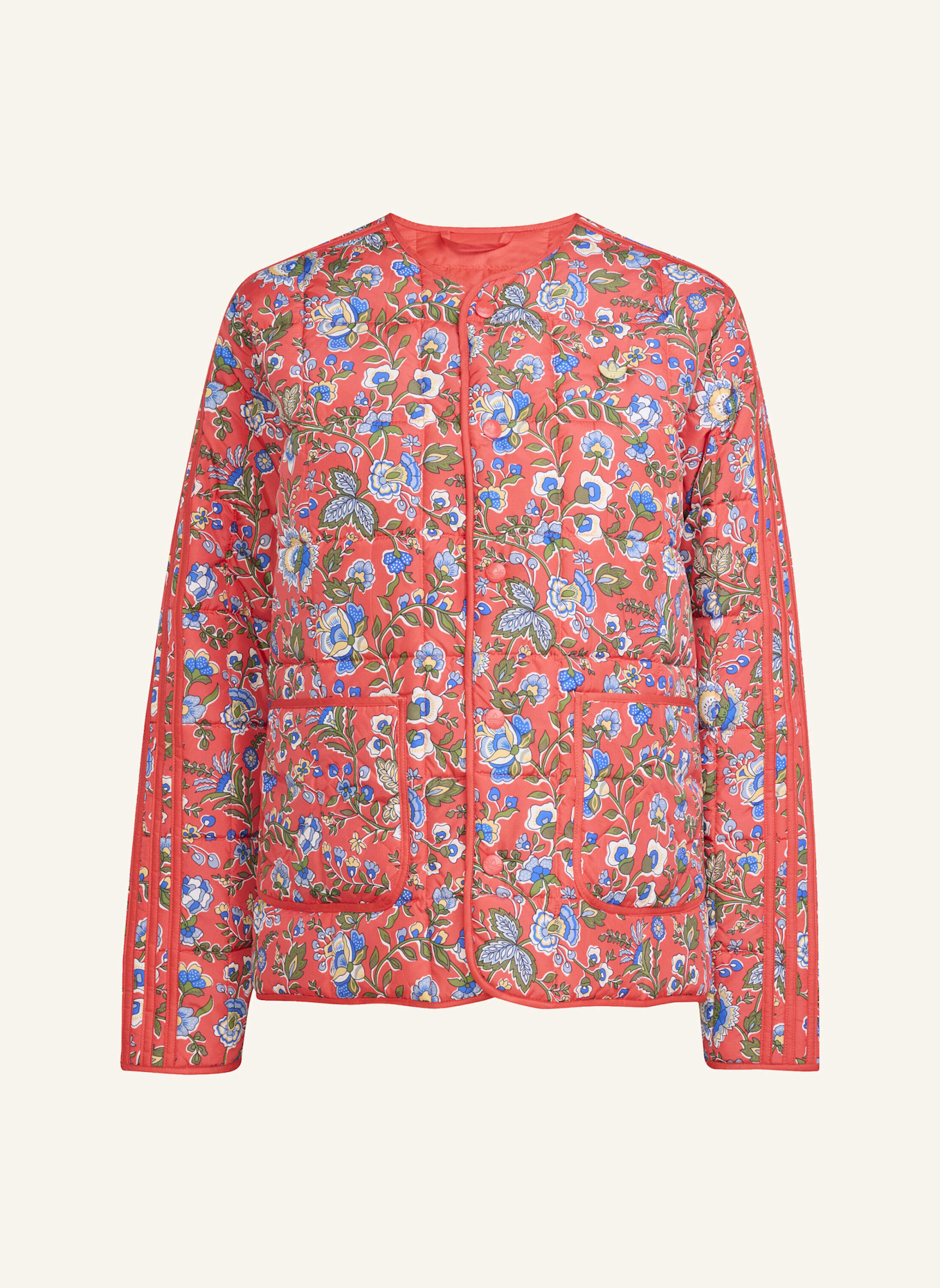 adidas Originals ADIDAS ORIGINALS X LIBERTY LONDON STEPPJACKE: ROT
